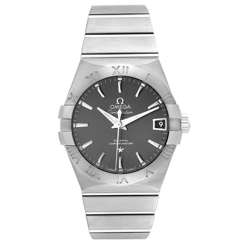 Omega Constellation Co-Axial 123.10.38.21.06.001 Stainless Steel Mens Watch