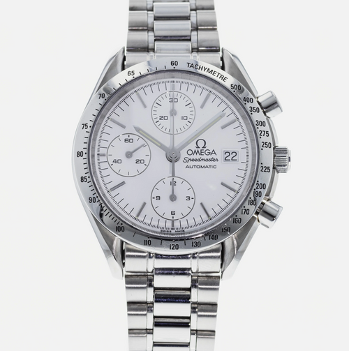 Omega Speedmaster 3511.20 – 39mm White Dial & Stainless Steel Bracelet
