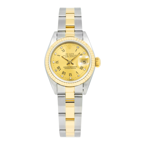 Vintage Rolex Ladies Datejust 26mm 69173 (1989) with Two-Tone Oyster Bracelet