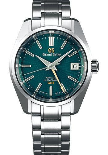 Grand Seiko Heritage Collection Spring Drive SBGJ227 Green Peacock Dial With Stainless Steel Case And Stainless Steel Bracelet