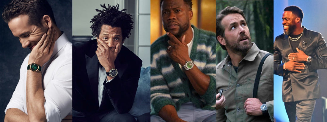 Luxury watch collection of hollywood celebrities
