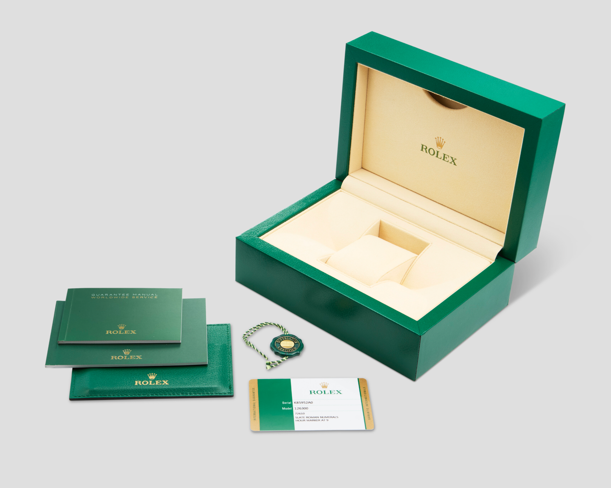Rolex 42mm Sky-Dweller Steel 326934 White Dial Oyster - 2022 Card