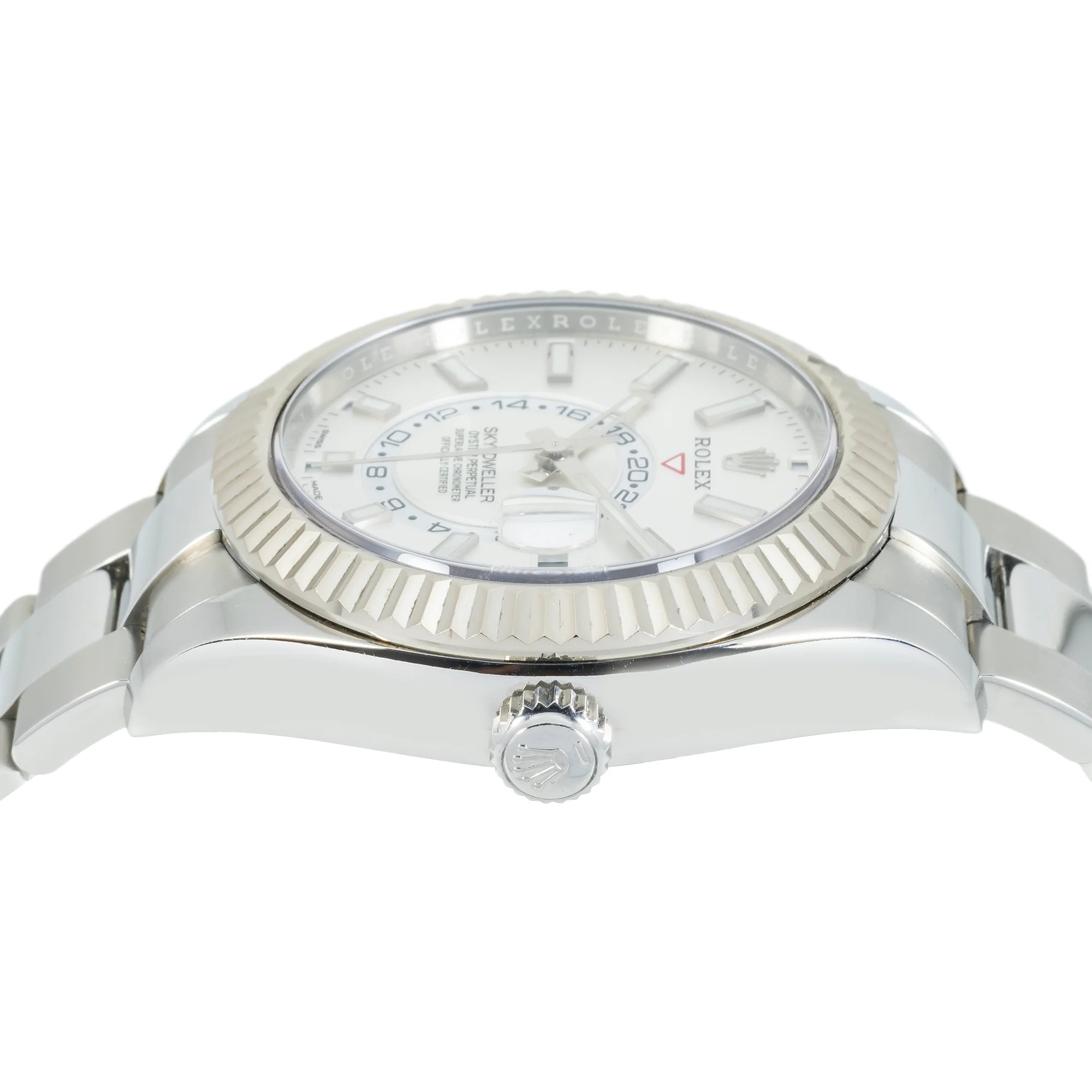 Rolex 42mm Sky-Dweller Steel 326934 White Dial Oyster - 2022 Card