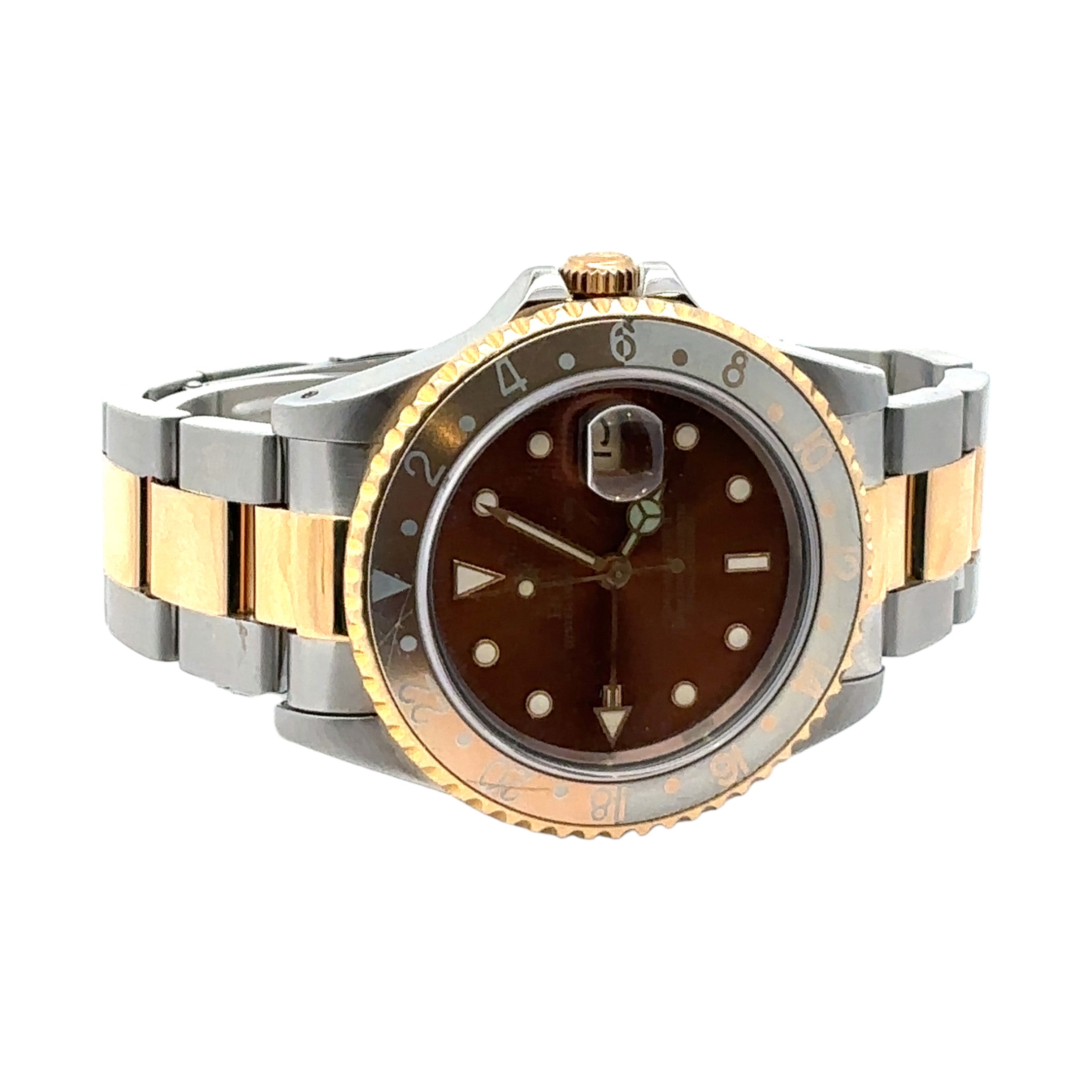 Rolex 40mm GMT-Master II "Root Beer" TTYG Oyster Aluminum Bezel 16713 - No Paper