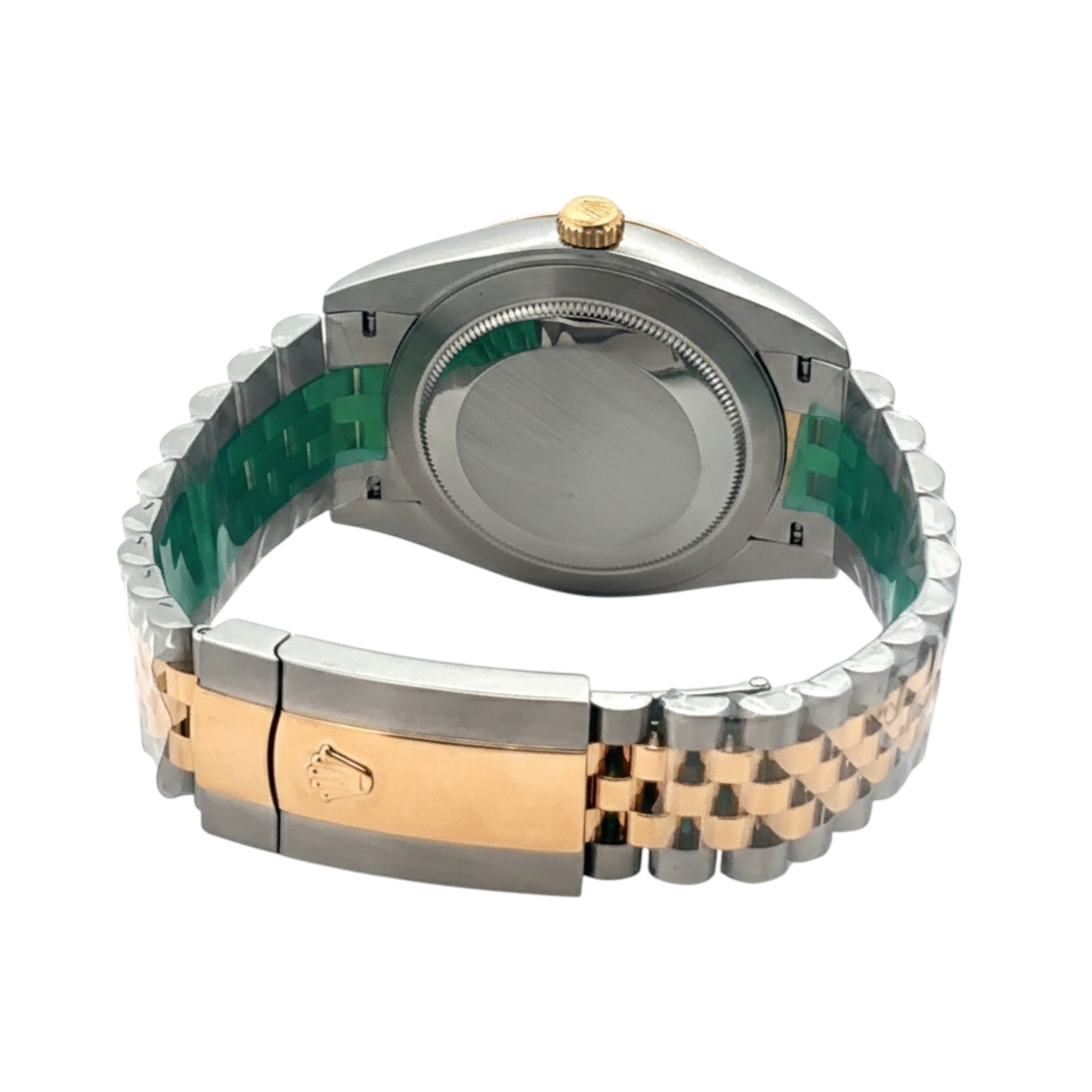 Rolex 41mm Datejust Champagne Diamond Dial Fluted Jubilee 126333 - 2019 Card