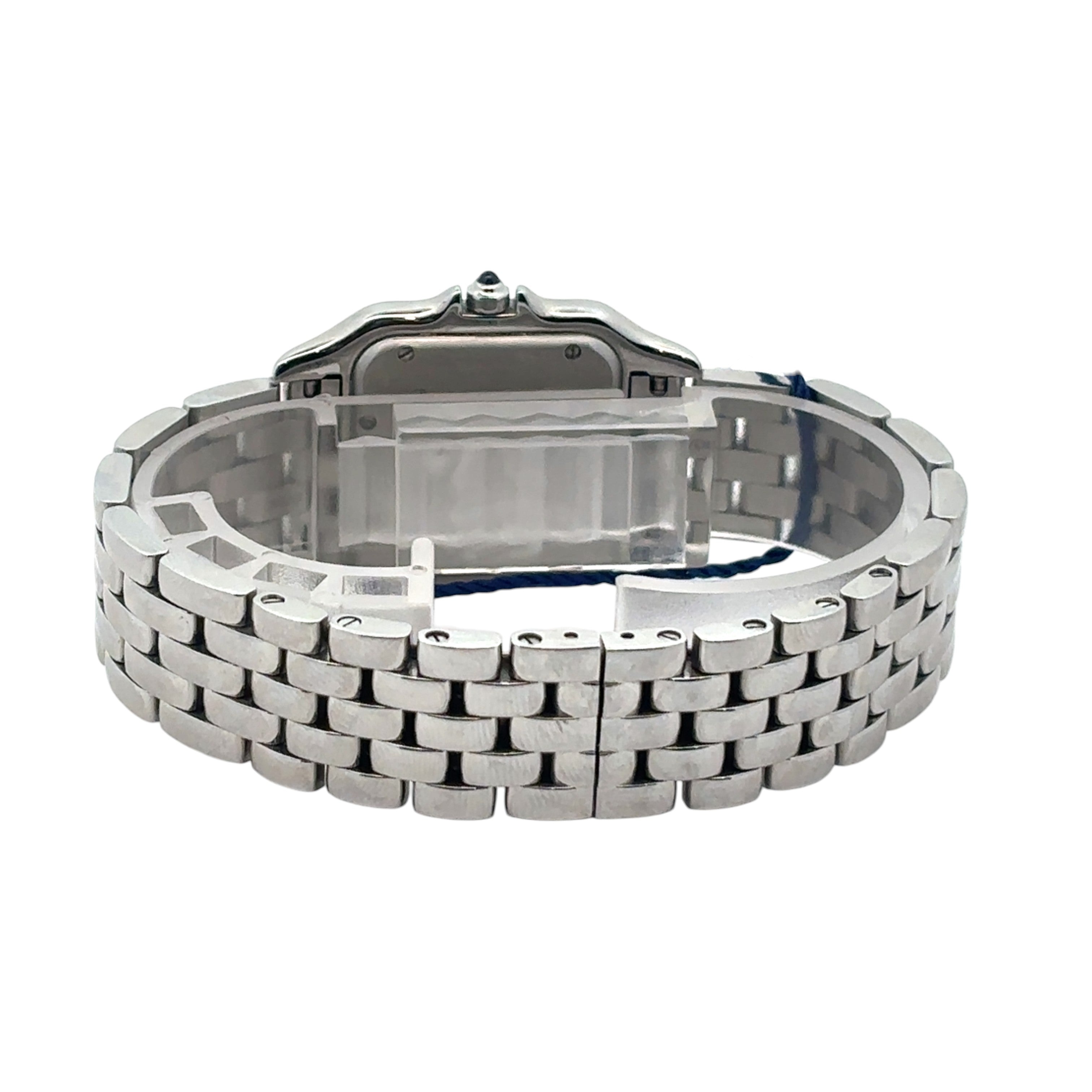 Cartier Panthère W4PN0018  Steel & Diamond Bezel Ladies Quartz Watch - Card