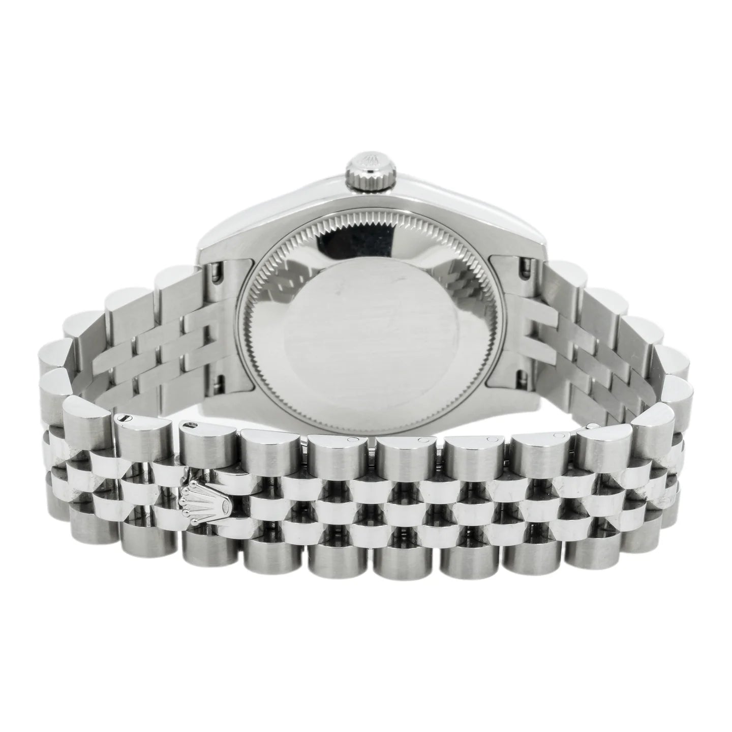 Rolex 31mm Datejust Blue Roman Steel Fluted Jubilee - 2022 Card