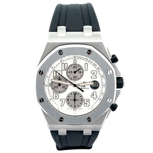 Audemars Piguet 42mm Royal Oak Offshore Chrono 26020st.oo.d001in.02.a  Dial Whit