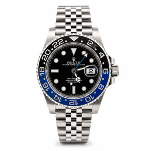 Rolex GMT-Master II 126710BLNR 40mm "Batgirl" Jubilee Black-Blue Bezel Quick Set