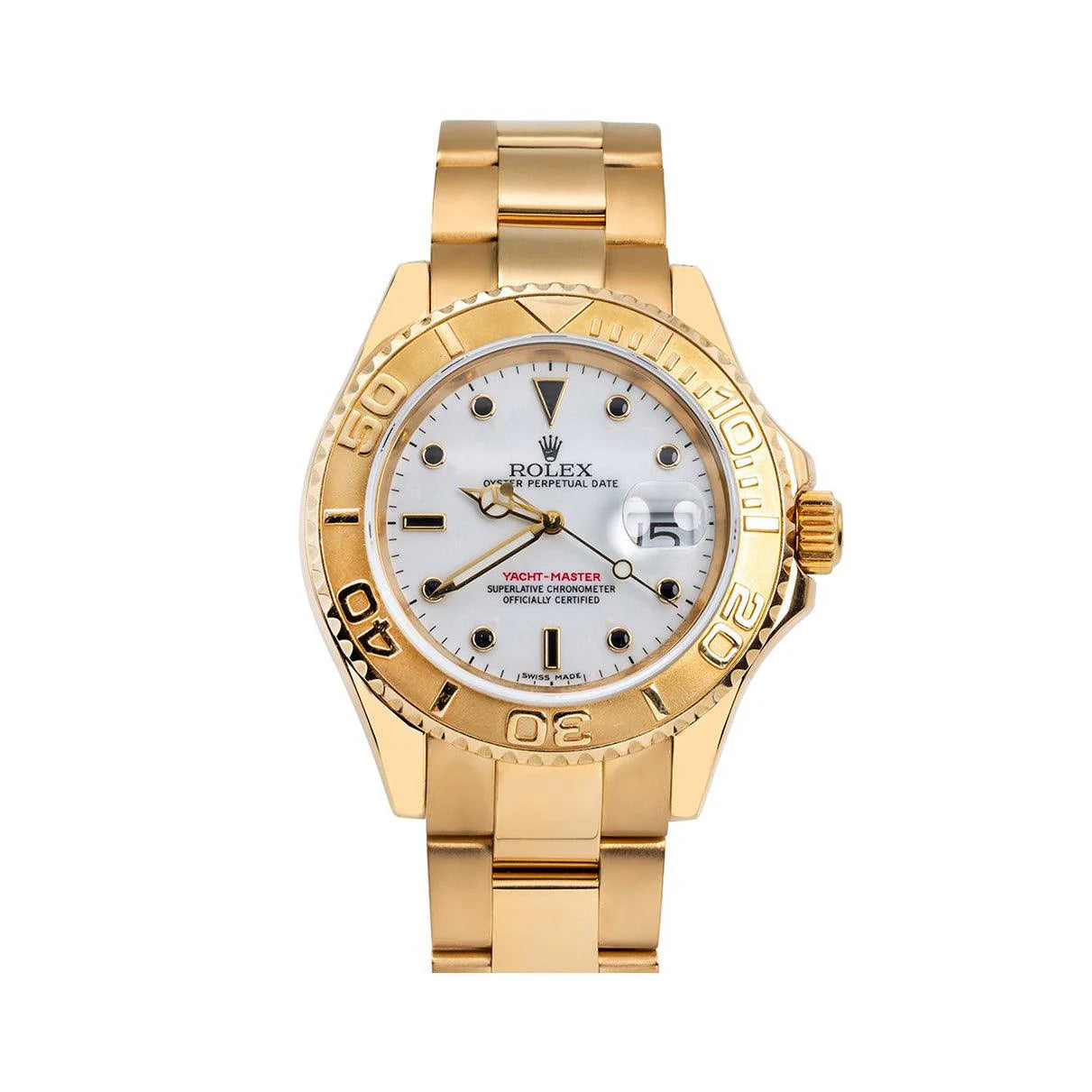 Rolex Yacht-Master 16628 – 40mm 18k Yellow Gold Luxury Sports Watch