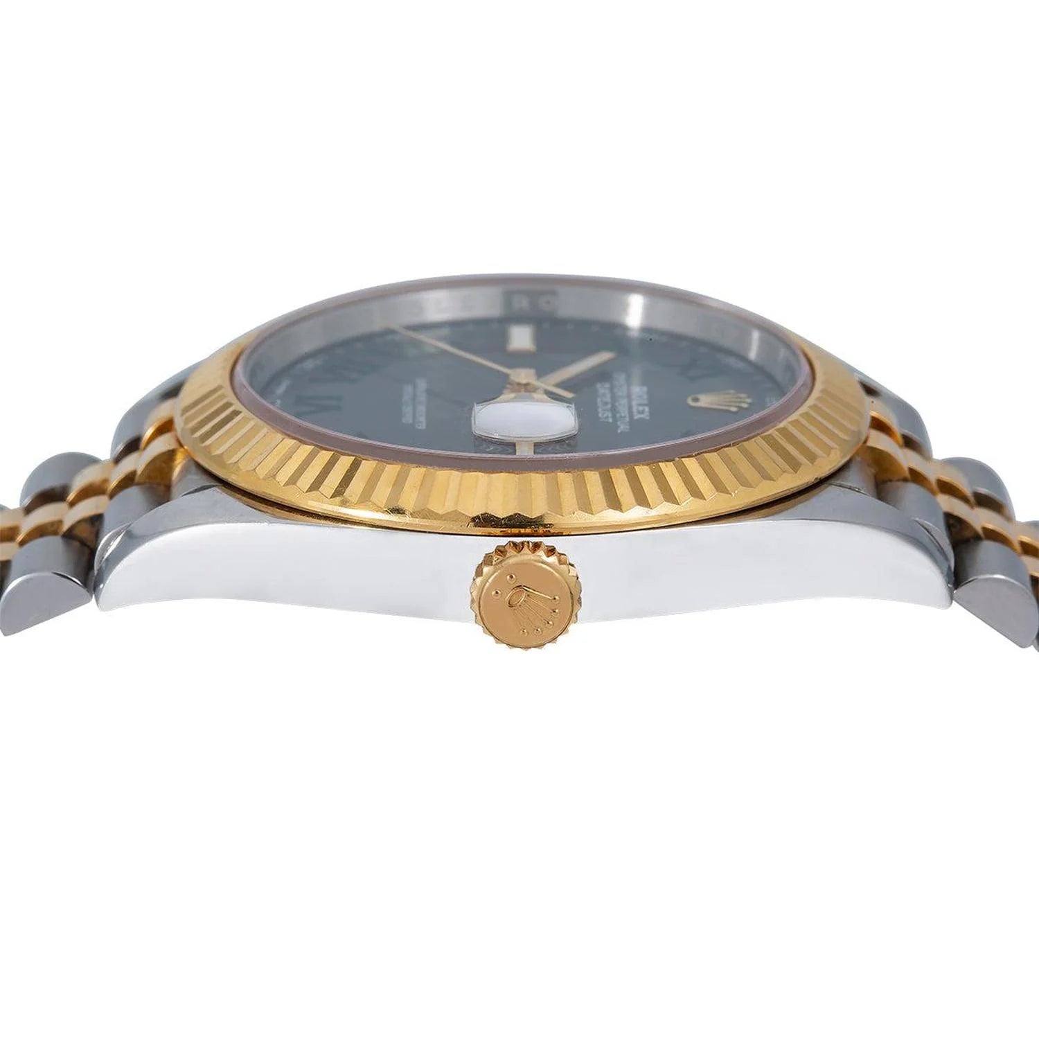 Rolex Datejust 41 Steel Yellow Gold 126333 Wimbledon Dial Mens Watch