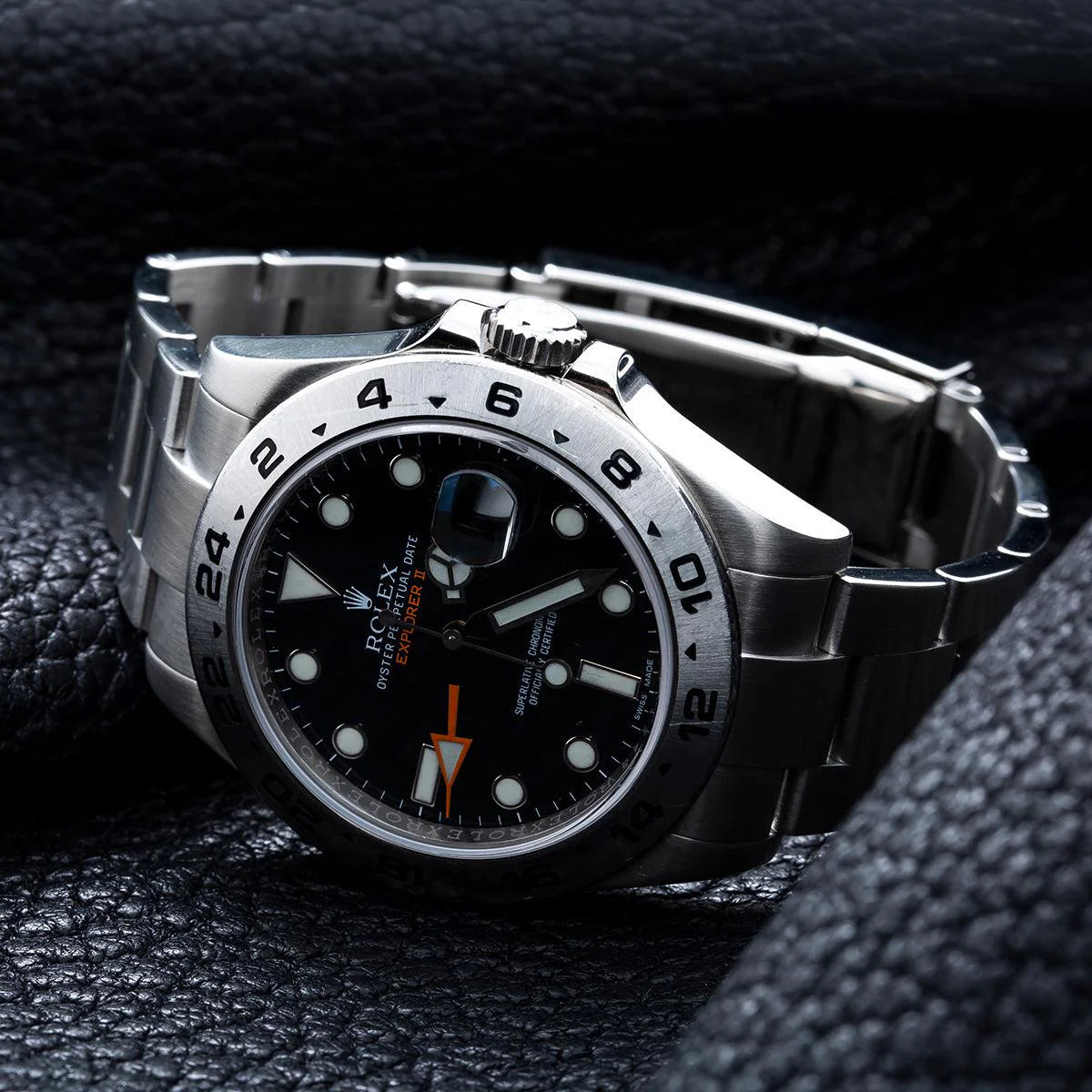 Rolex Explorer II 42MM 216570 – Black Dial Stainless Steel Oyster Bracelet