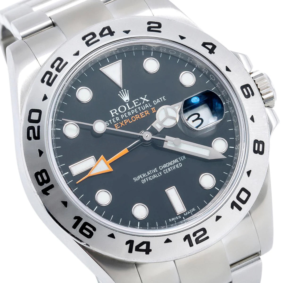 Pre-owned Rolex Explorer II 216570 – 42mm Black Dial Watch – JD Pre-owned Rolex Explorer II 216570 – 42mm Black Dial Watch – JD
