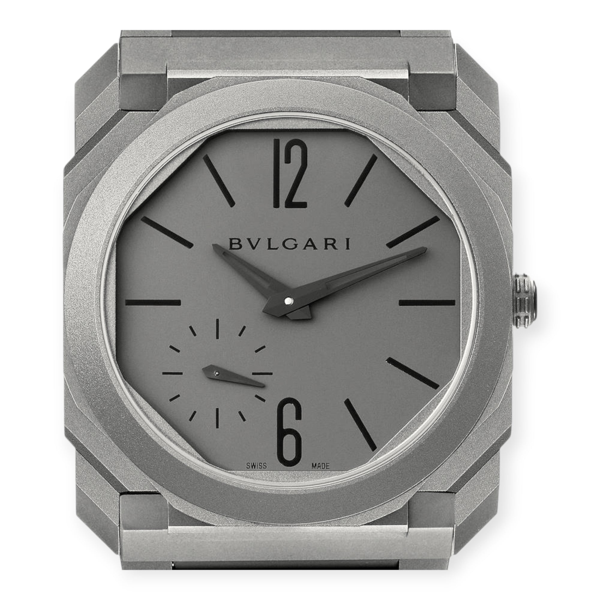 Bvlgari Octo Finissimo 102713 Titanium Ultra Thin Mens Watch