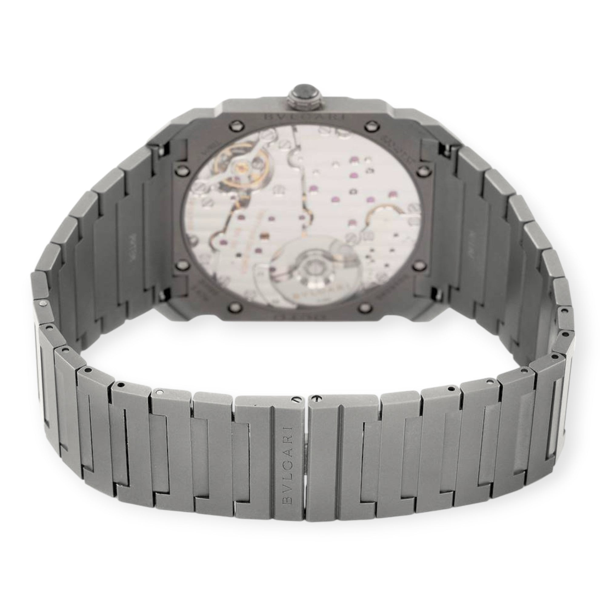 Bvlgari Octo Finissimo 102713 Titanium Ultra Thin Mens Watch