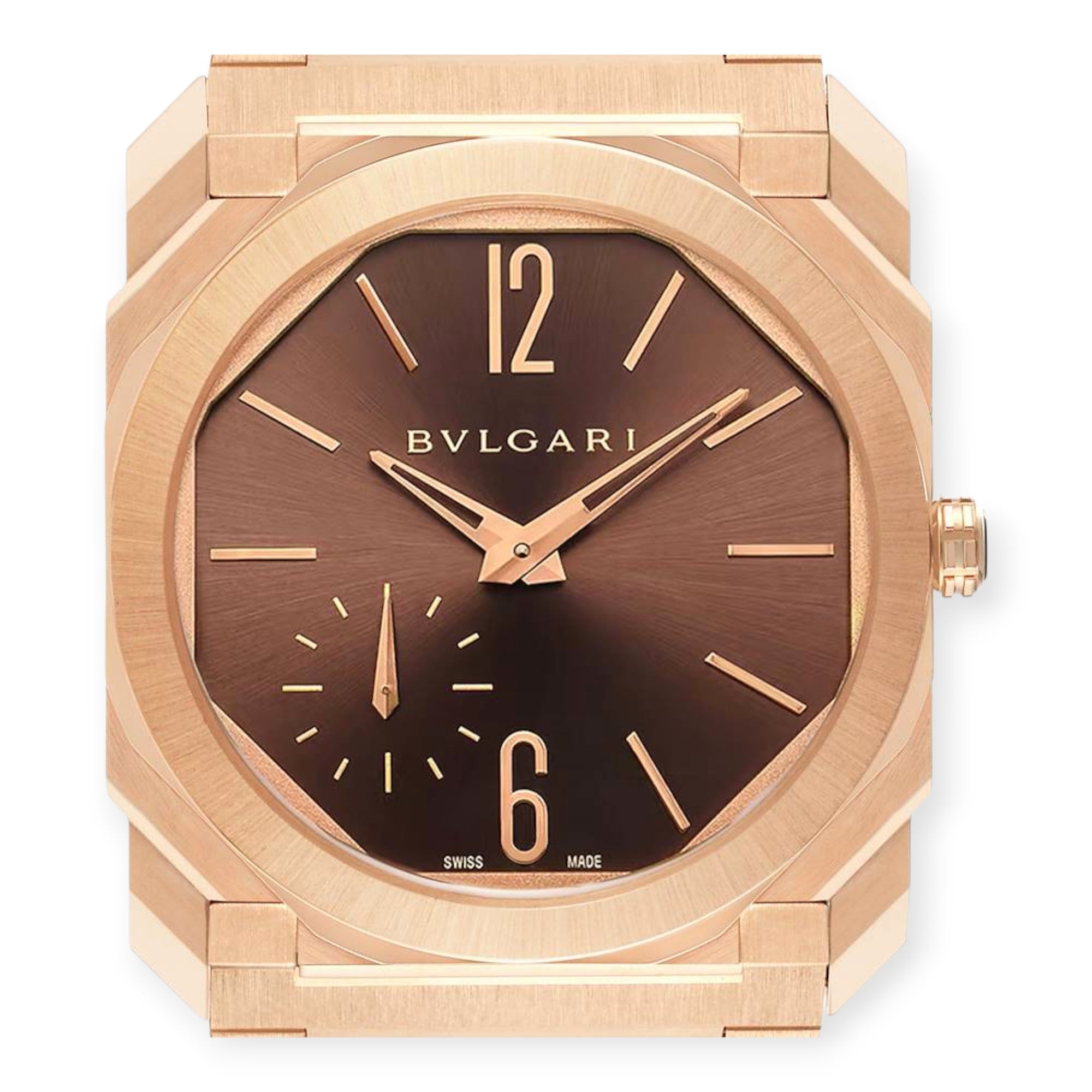 Bvlgari Octo Finissimo 103637 Rose Gold Ultra Thin Mens Watch