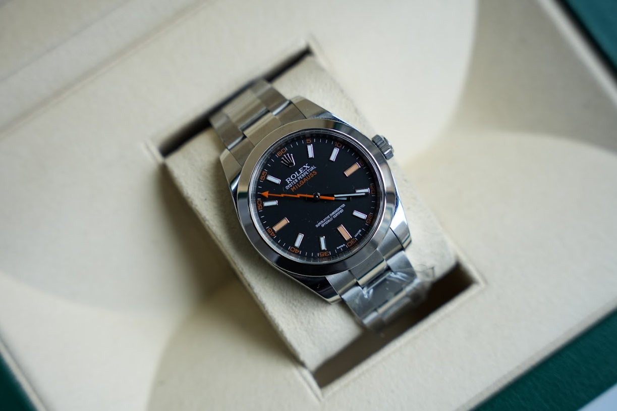 Rolex Milgauss 116400 – 40mm Stainless Steel – Black Dial