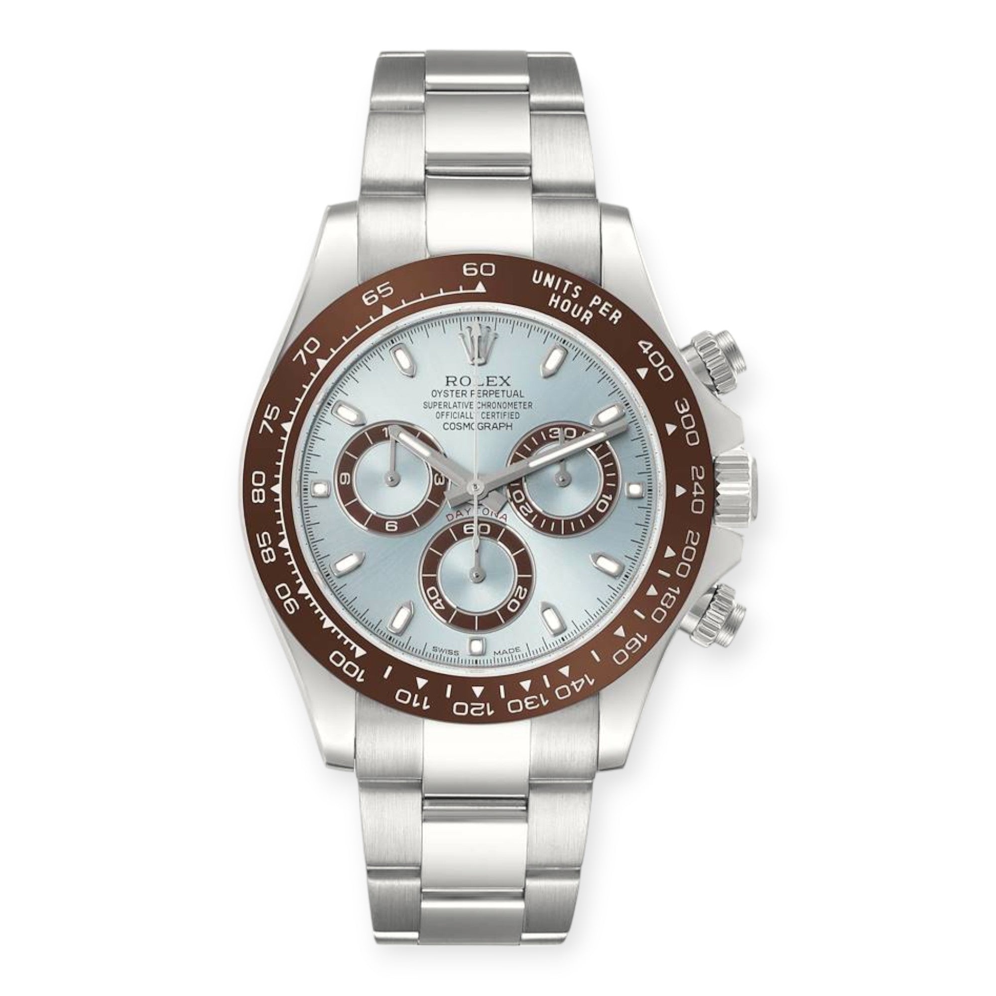 Rolex Daytona 116506 Ice Blue Dial Platinum Chronograph Watch