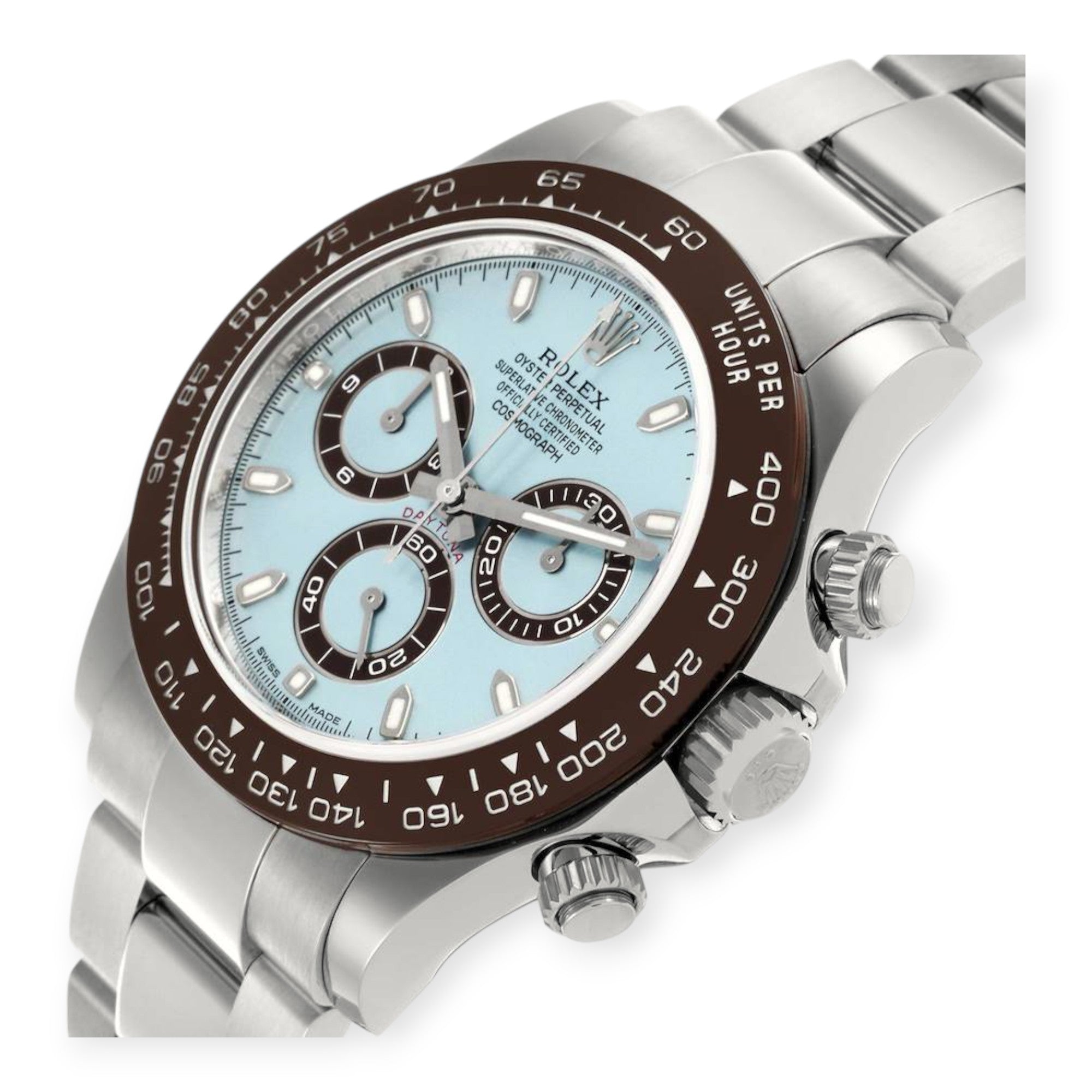 Rolex Daytona 116506 Ice Blue Dial Platinum Chronograph Watch