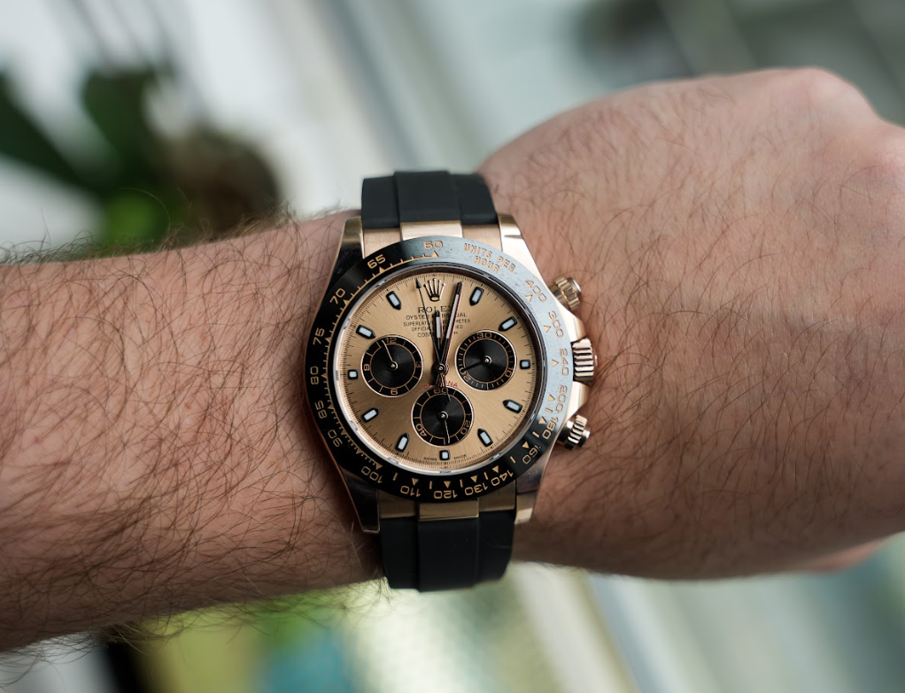 Rolex Daytona 116515LN – Everose Gold Champagne Dial Chronograph
