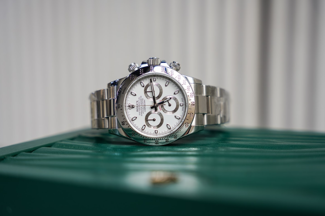 Rolex Cosmograph Daytona 116520 White Dial 40mm Oyster Bracelet