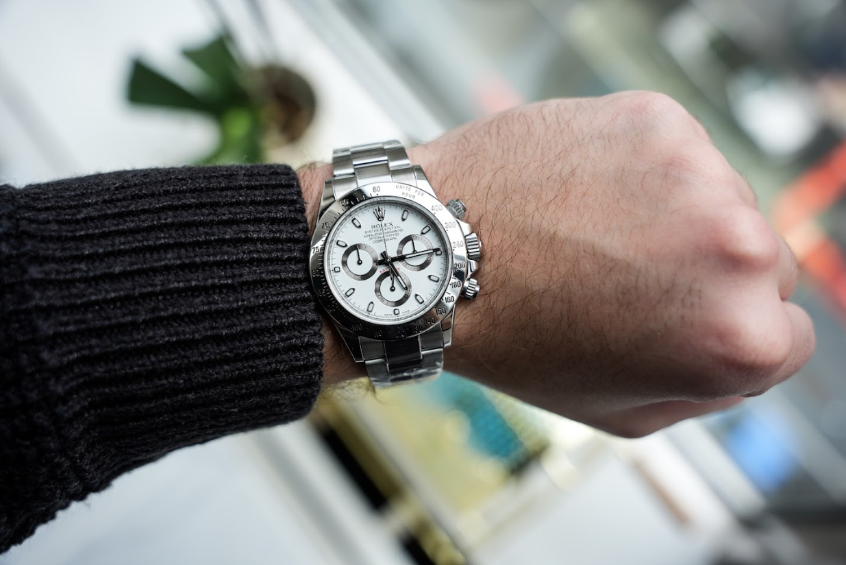 Rolex Cosmograph Daytona 116520 White Dial 40mm Oyster Bracelet