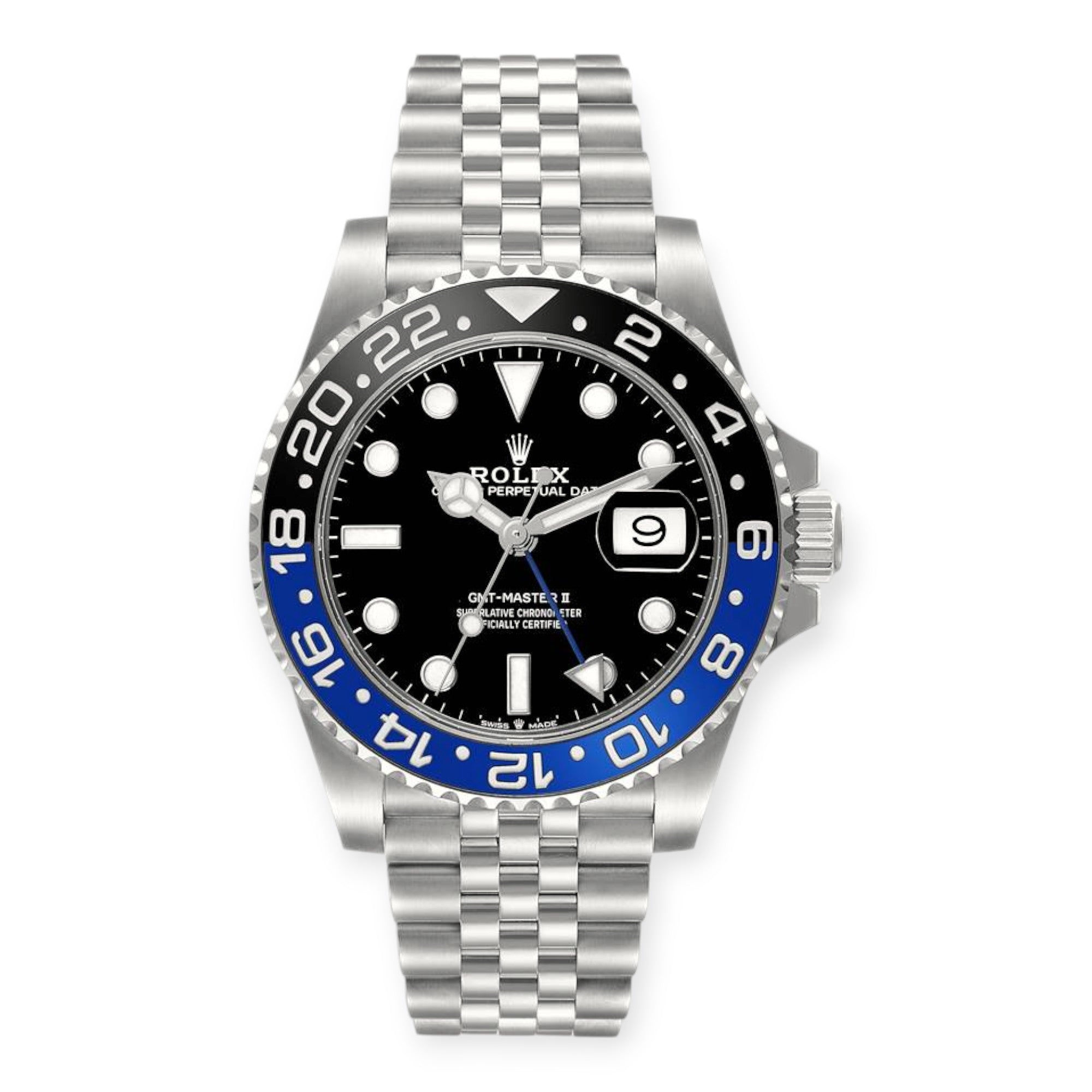 Rolex GMT-Master II 126710BLNR 40MM Black Dial With Stainless Steel Jubilee Bracelet