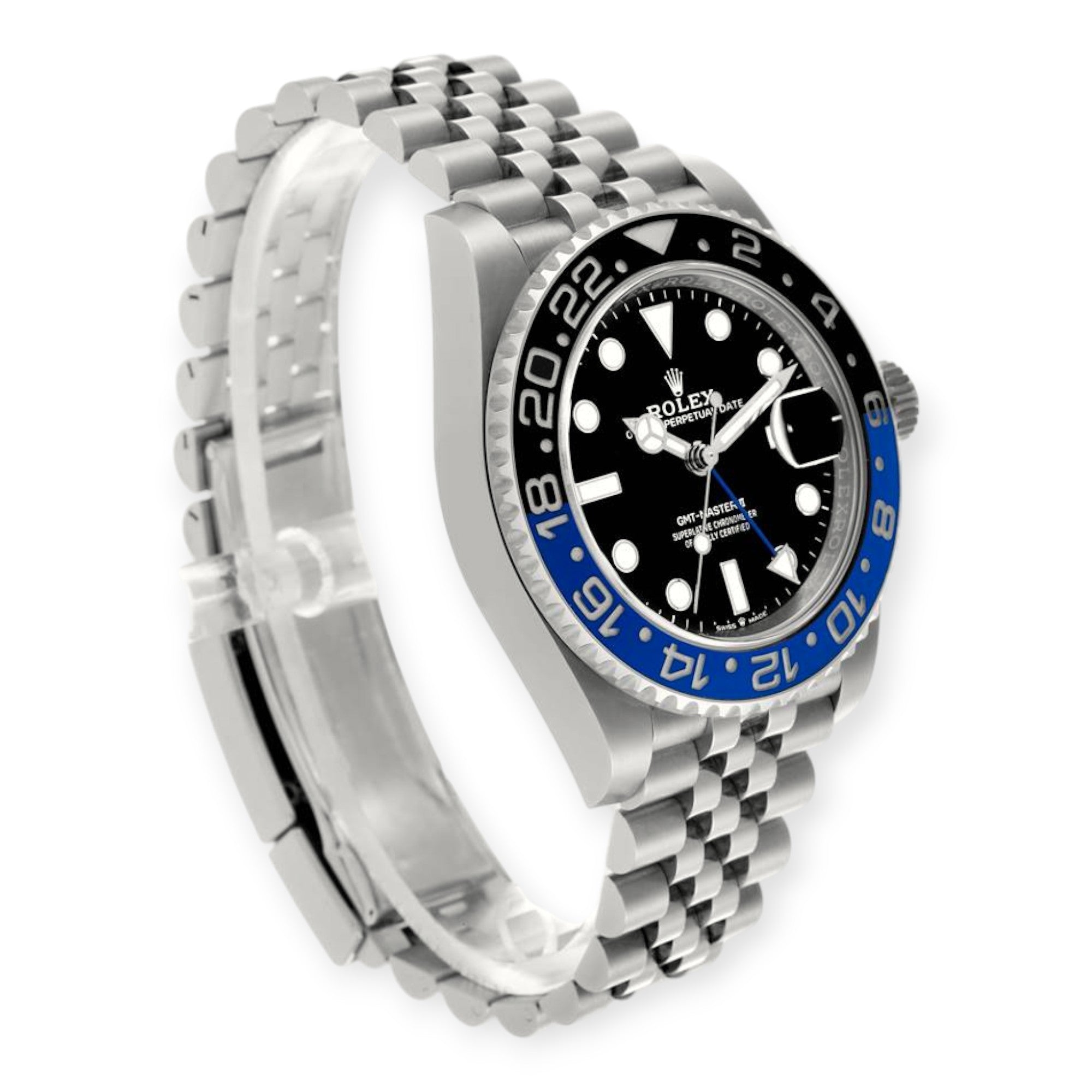 Rolex GMT-Master II 126710BLNR 40MM Black Dial With Stainless Steel Jubilee Bracelet