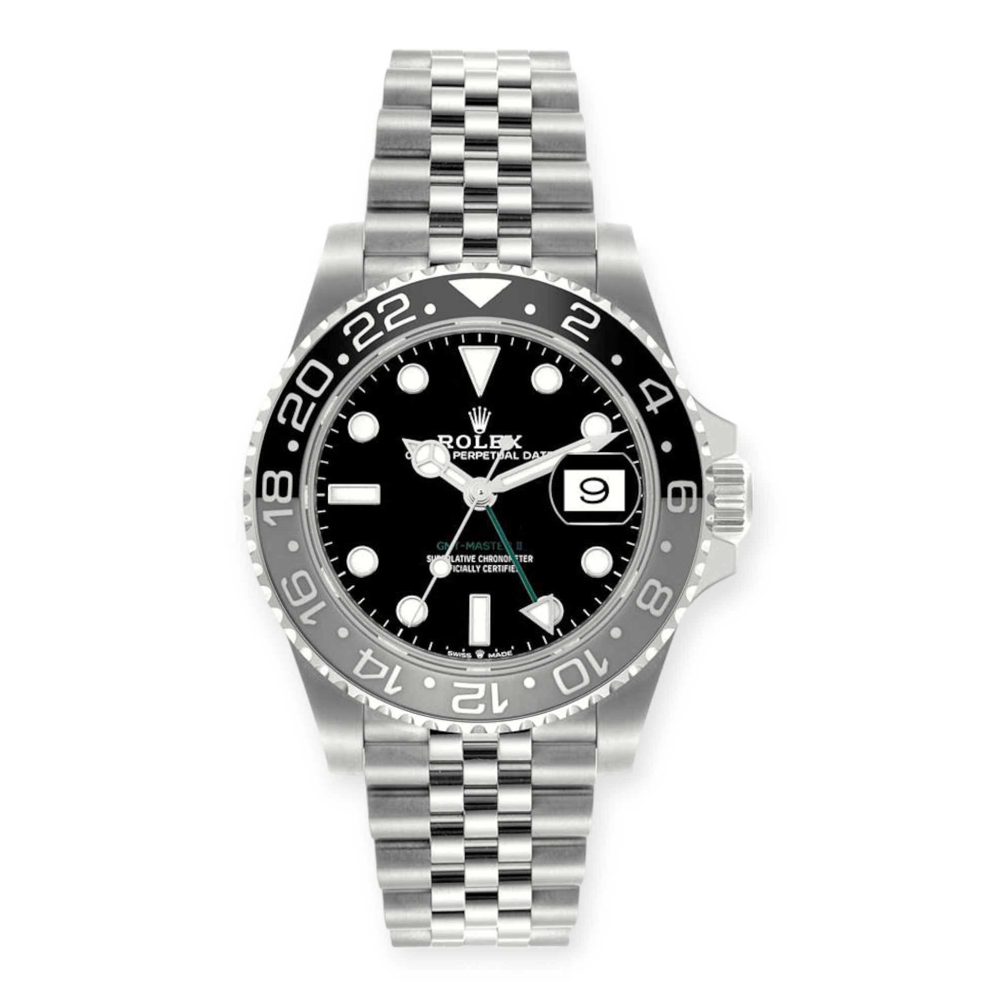 Rolex GMT-Master II 126710GRNR 'Bruce Wayne' Stainless Steel Jubilee