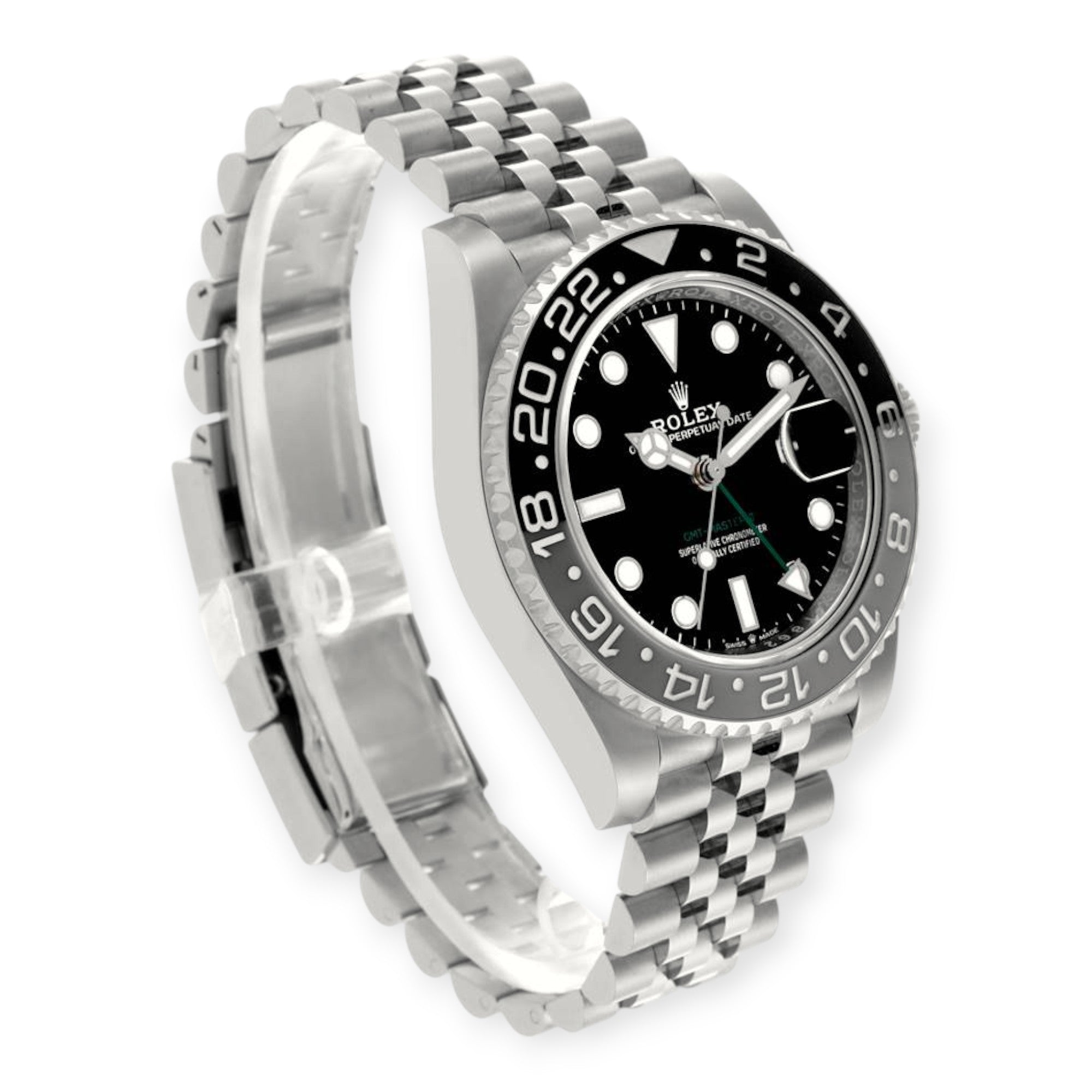 Rolex GMT-Master II 126710GRNR 'Bruce Wayne' Stainless Steel Jubilee