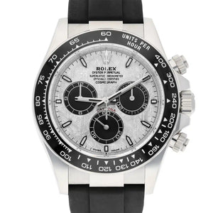Rolex Cosmograph Daytona 126519LN Meteorite Dial 18K White Gold Oysterflex 40mm