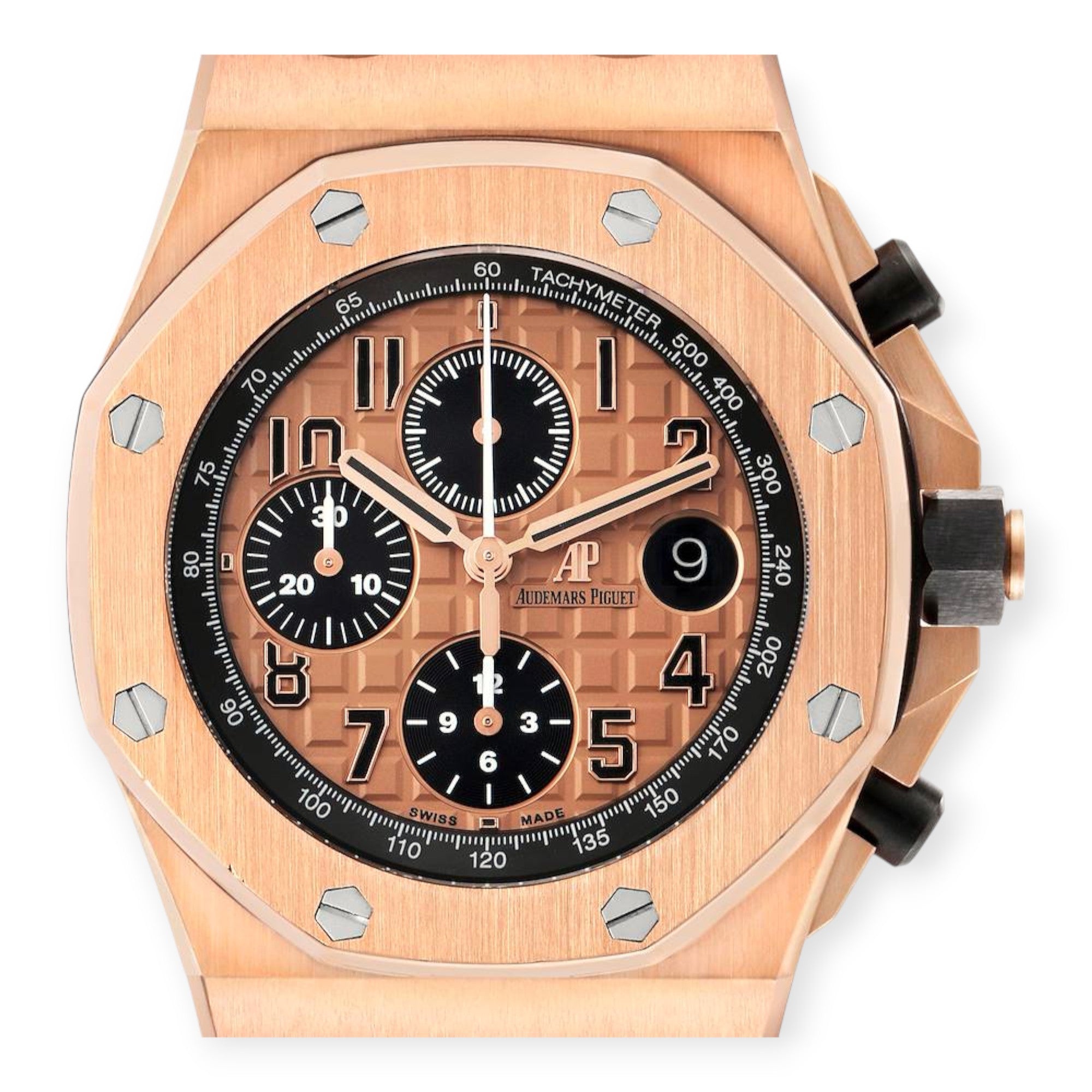 Audemars Piguet 26470OR Royal Oak Offshore Rose Gold Chronograph Mens Watch