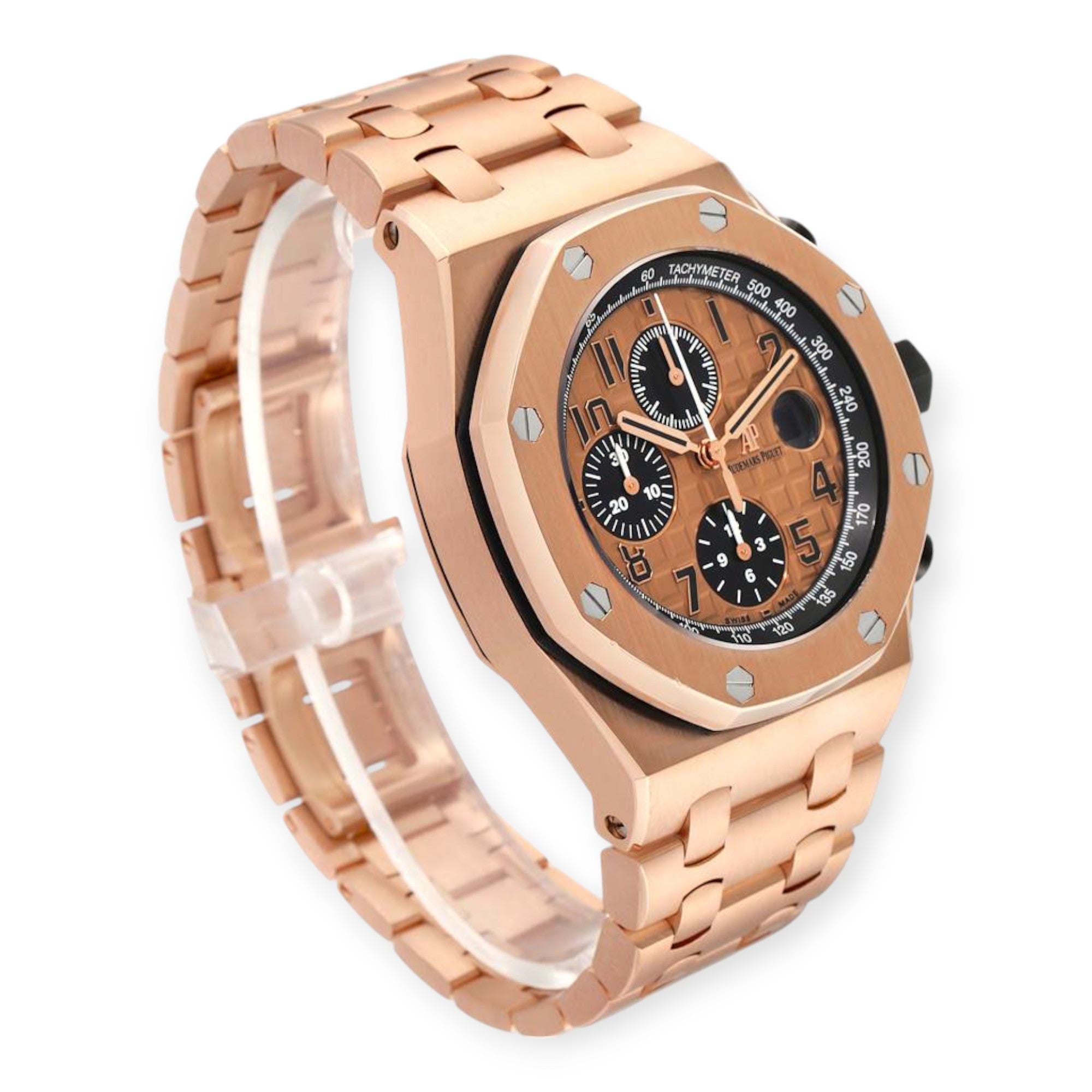 Audemars Piguet 26470OR Royal Oak Offshore Rose Gold Chronograph Mens Watch