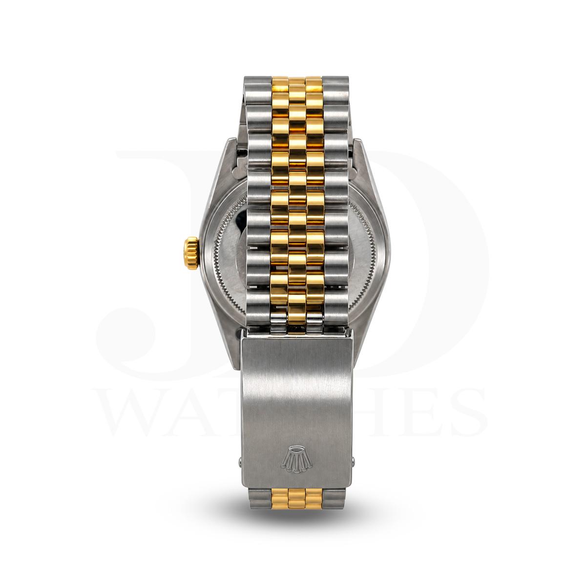 Rolex 36mm  Datejust 16233 Champagne Diamond Dial - 2003 Papers