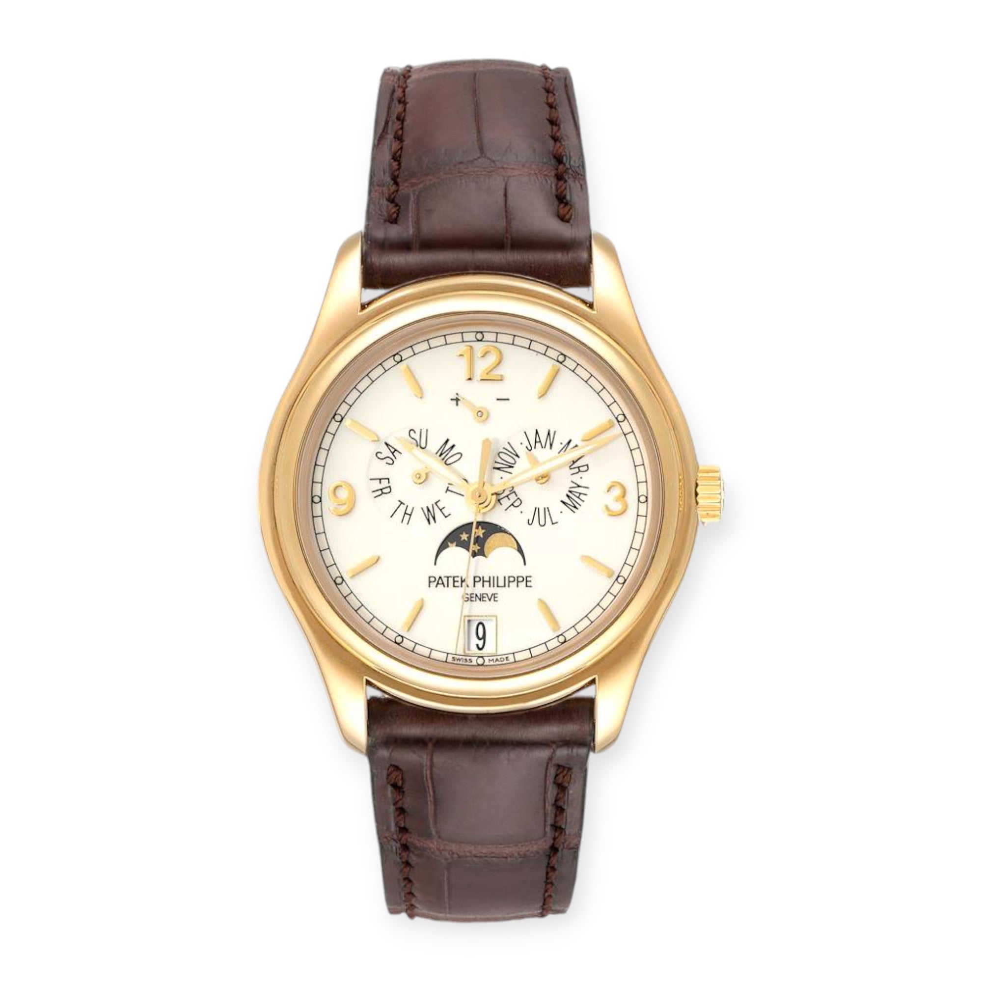 Patek Philippe Complicated Annual Calendar 5146 Yellow Gold Mens Watch