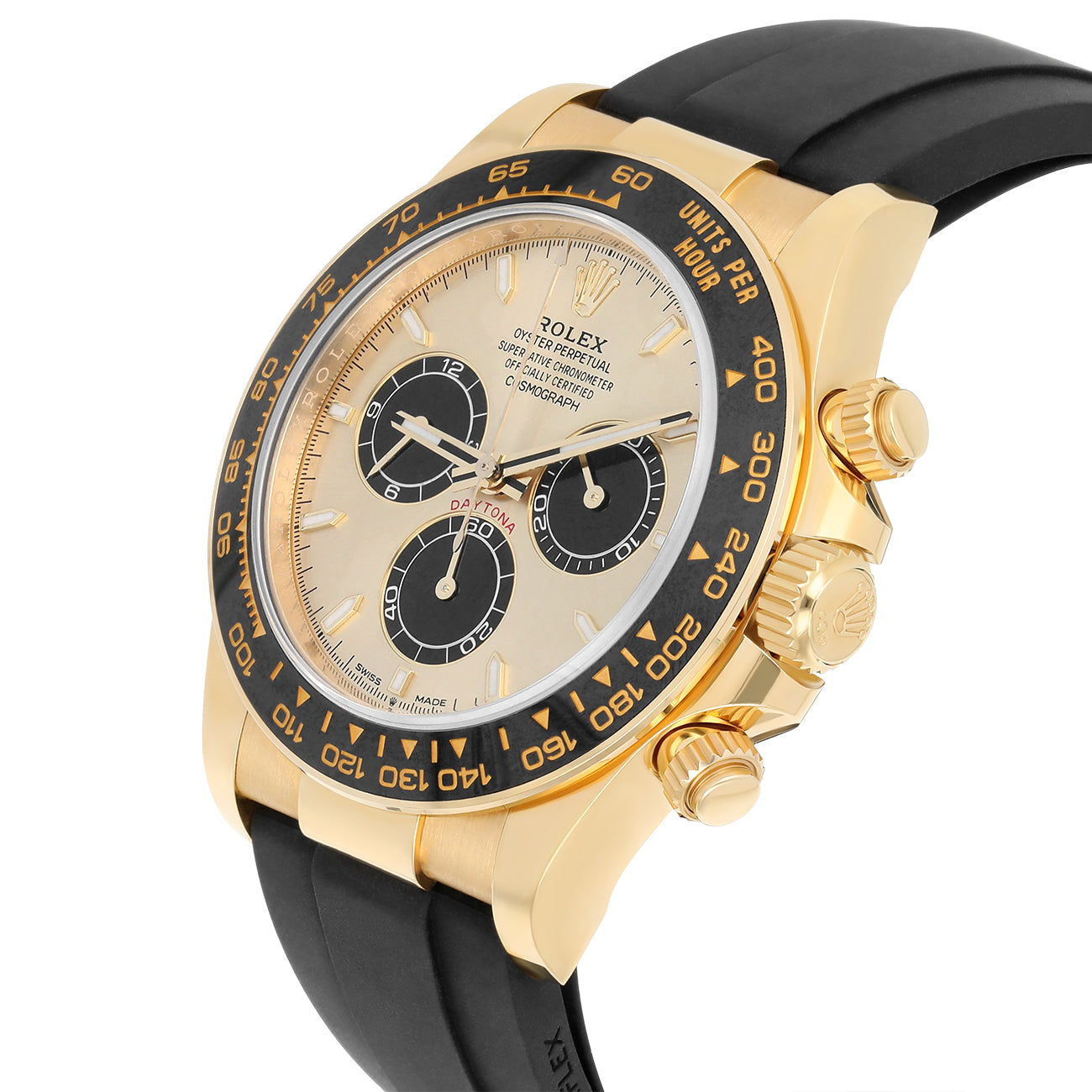 Rolex Daytona 126518LN “Pikachu Dial” Yellow Gold Oysterflex 40mm