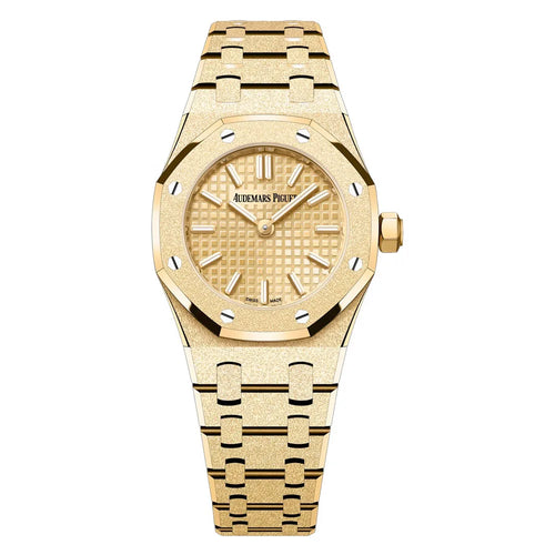 duct Description  Audemars Piguet Royal Oak Mini Frosted Yellow Gold – Ref. 67630BA.GG.1312BA.01-B