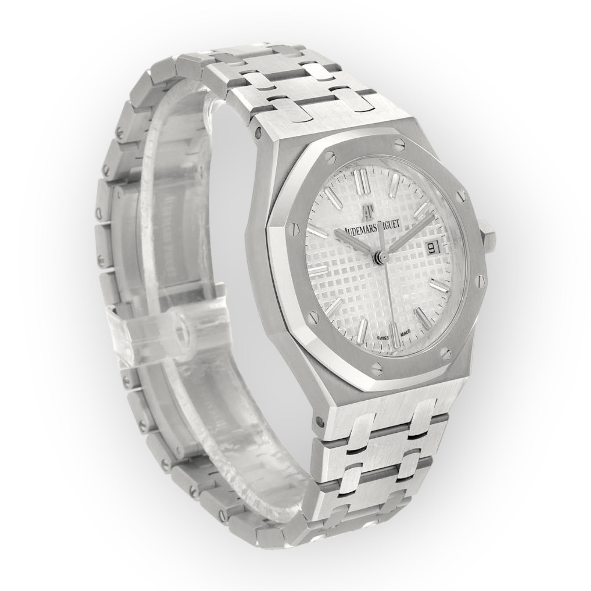 Audemars Piguet Royal Oak 77350ST 34mm Silver Dial With Stainless Steel Bracelet