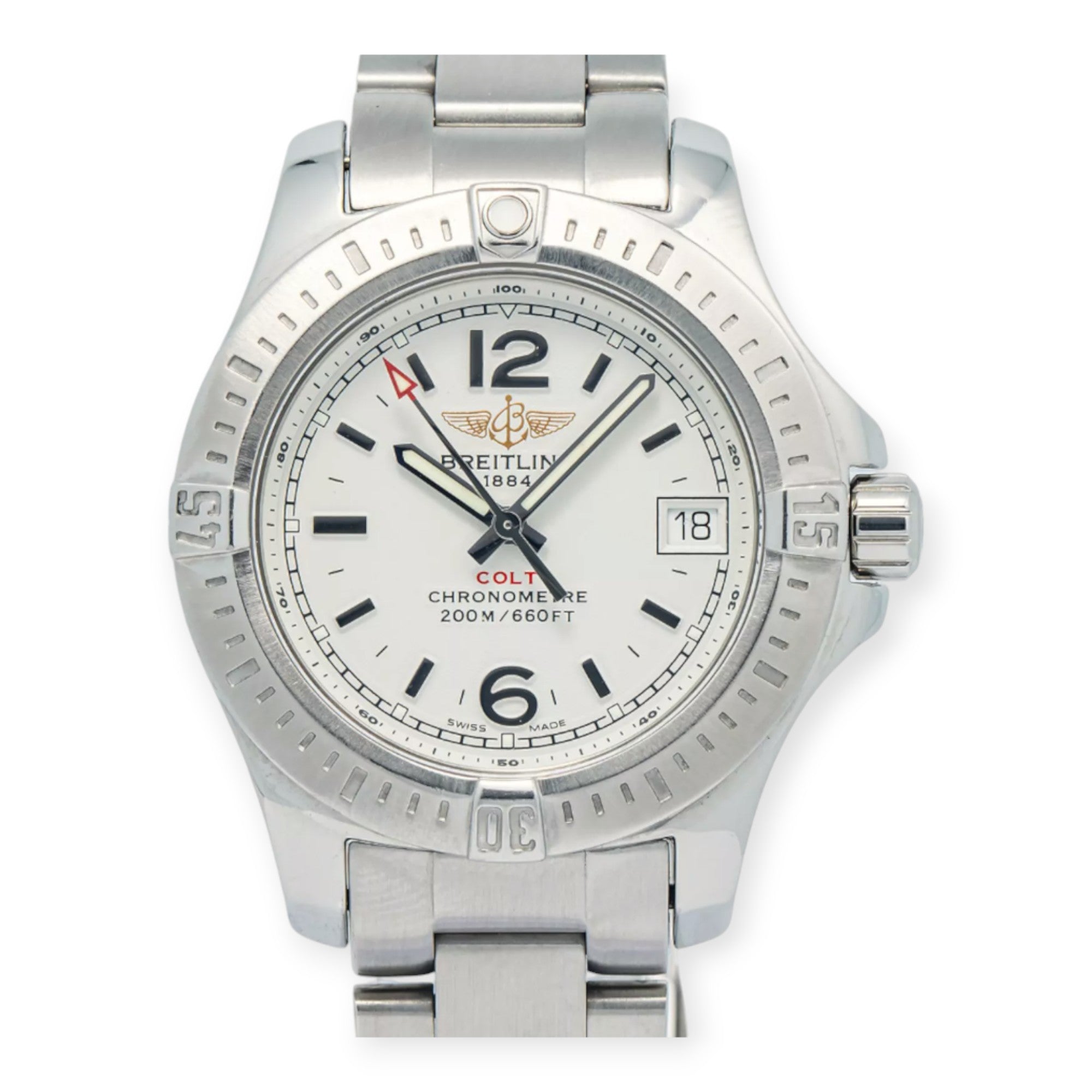 Breitling Colt A7738811/G793 Stainless Quartz Ladies Watch 33mm