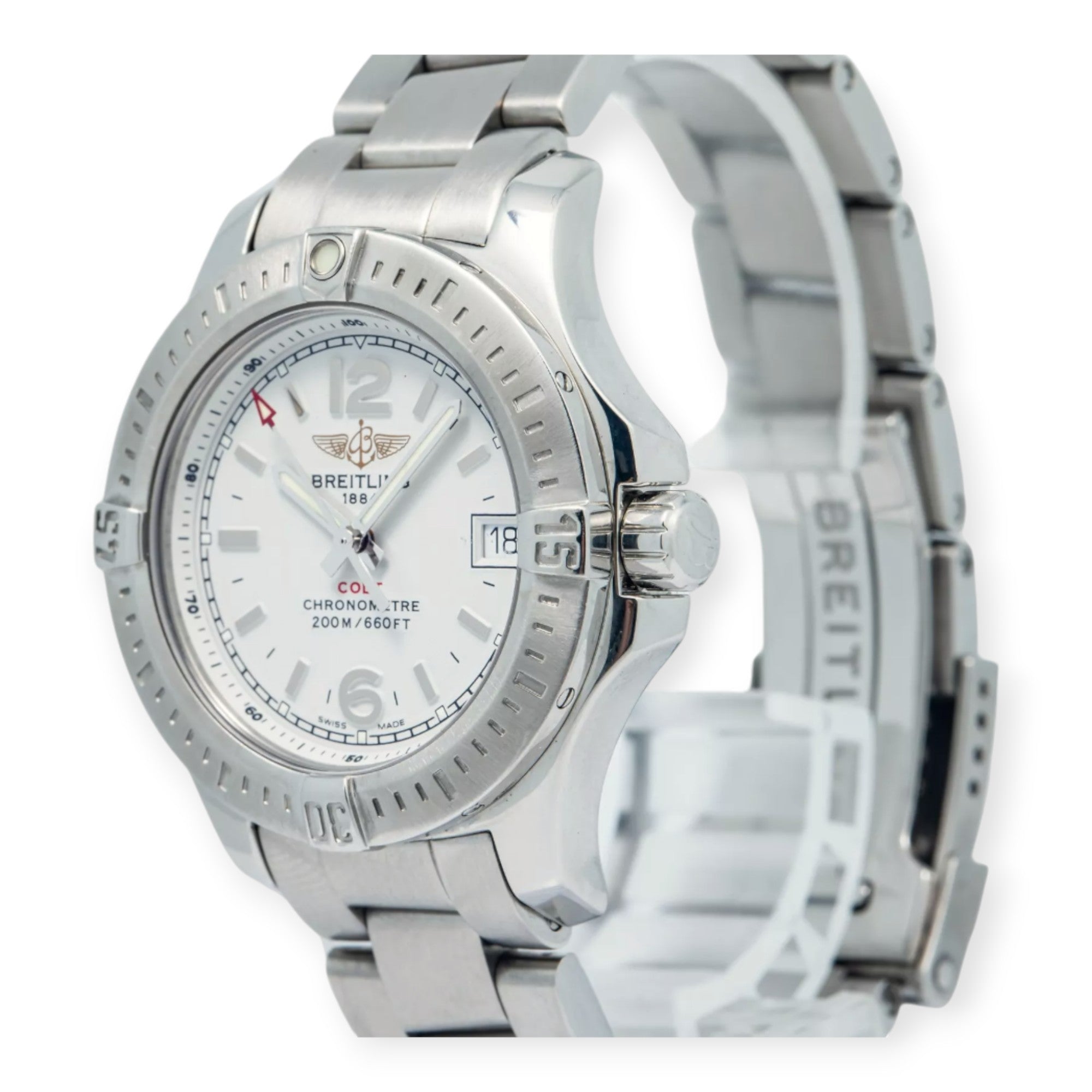 Breitling Colt A7738811/G793 Stainless Quartz Ladies Watch 33mm