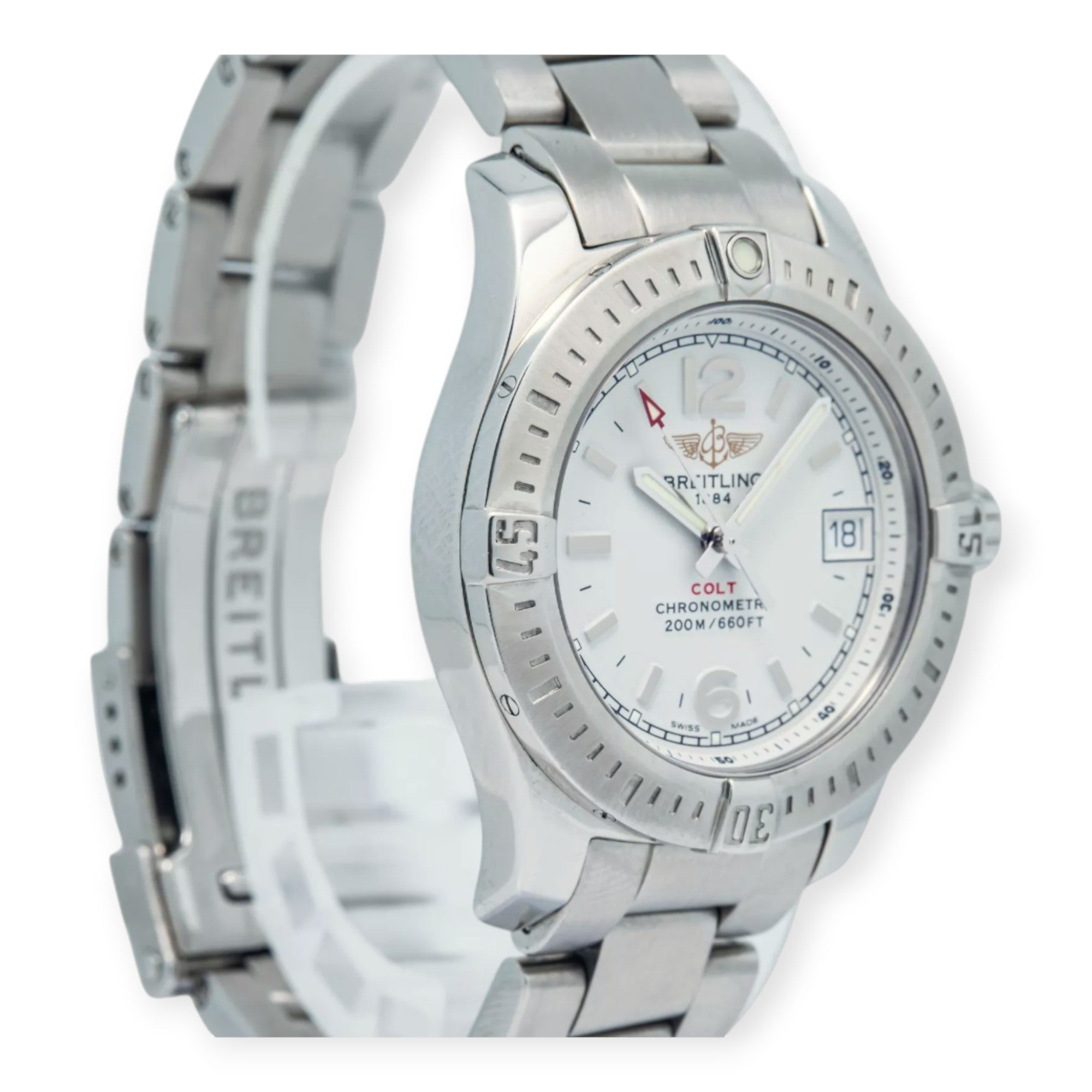 Breitling Colt A7738811/G793 Stainless Quartz Ladies Watch 33mm