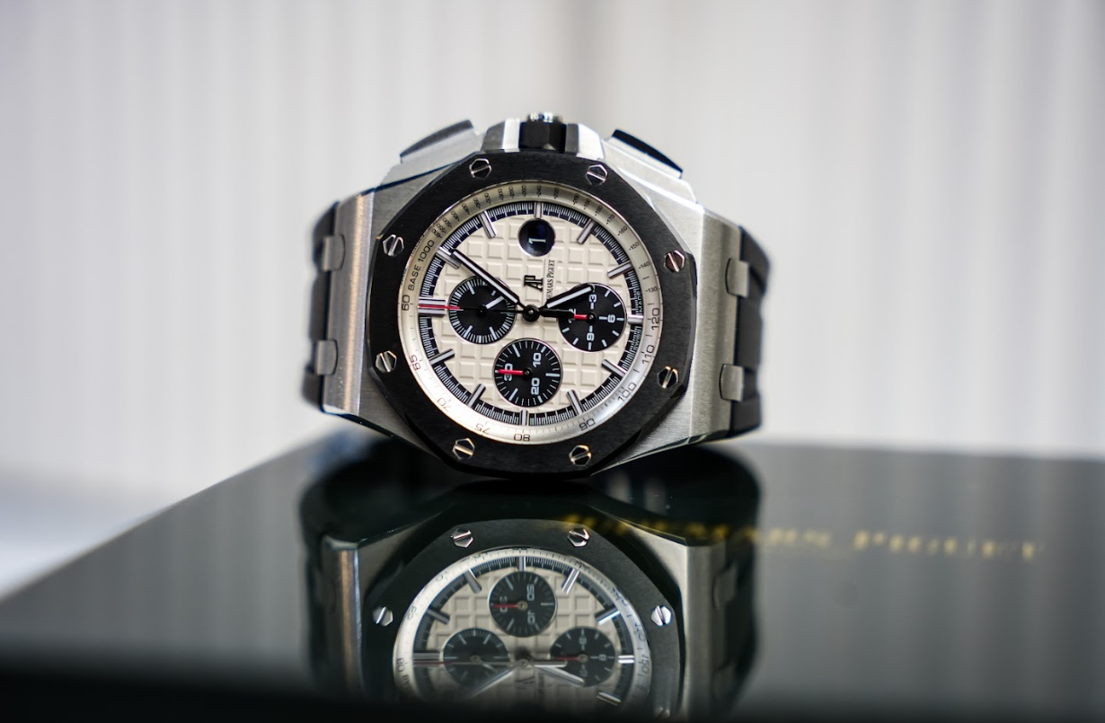 Audemars Piguet Royal Oak Offshore 26400SO 44mm Stainless Steel Black Dial Rubber Strap