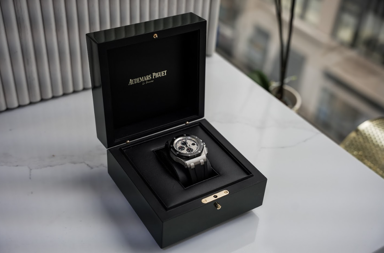 Audemars Piguet Royal Oak Offshore 26400SO 44mm Stainless Steel Black Dial Rubber Strap
