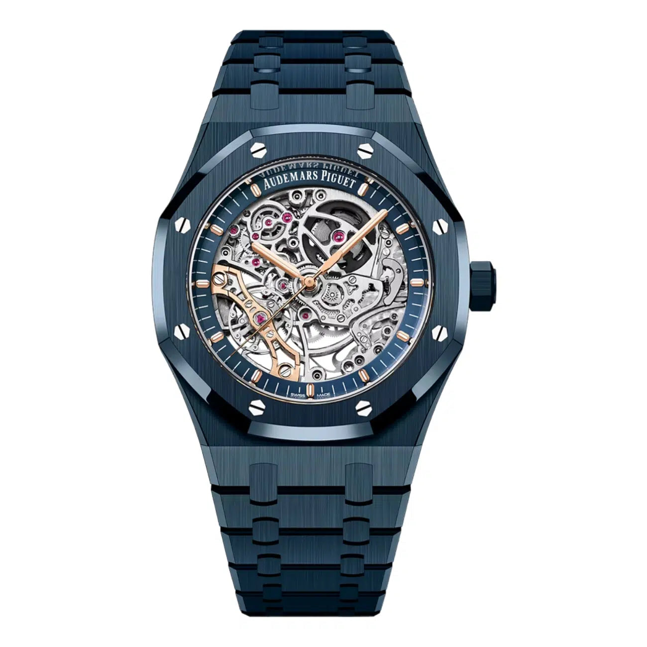 Audemars Piguet Royal Oak Double Balance Wheel Openworked Blue Ceramic 15416CD.OO.1225CD.01