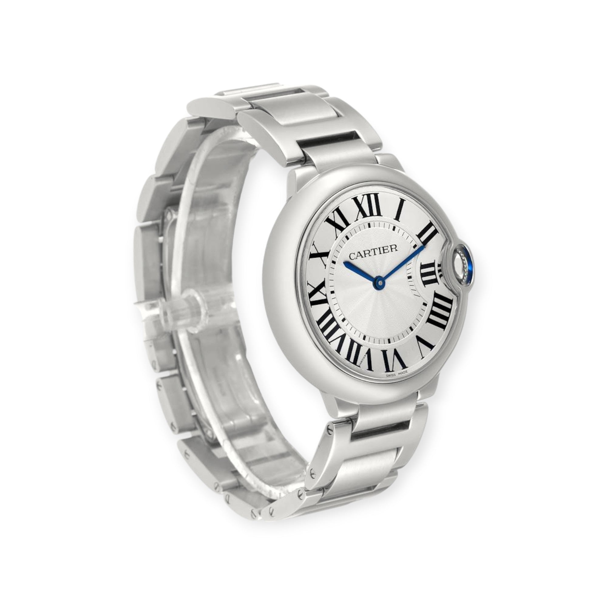 Cartier Ballon Bleu 36mm 3005 Stainless Steel Case and Bezel