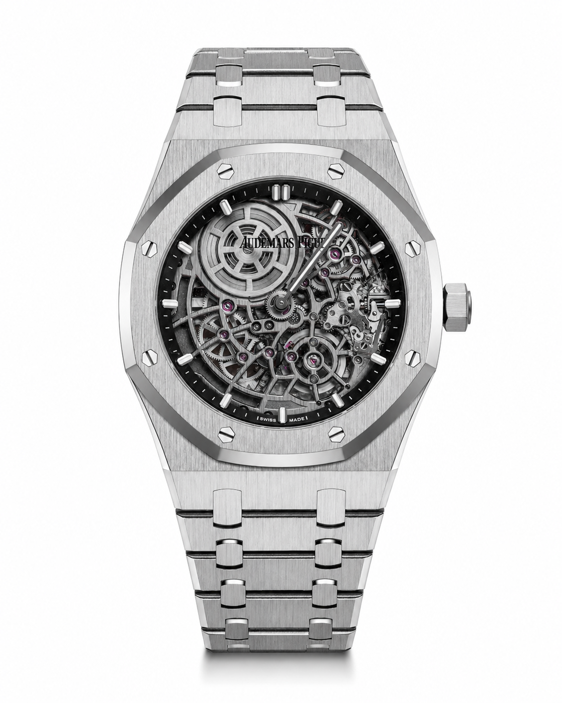 Audemars Piguet Royal Oak “Jumbo” Extra-Thin Openworked 39mm White Gold 16204BC.OO.1240BC.01