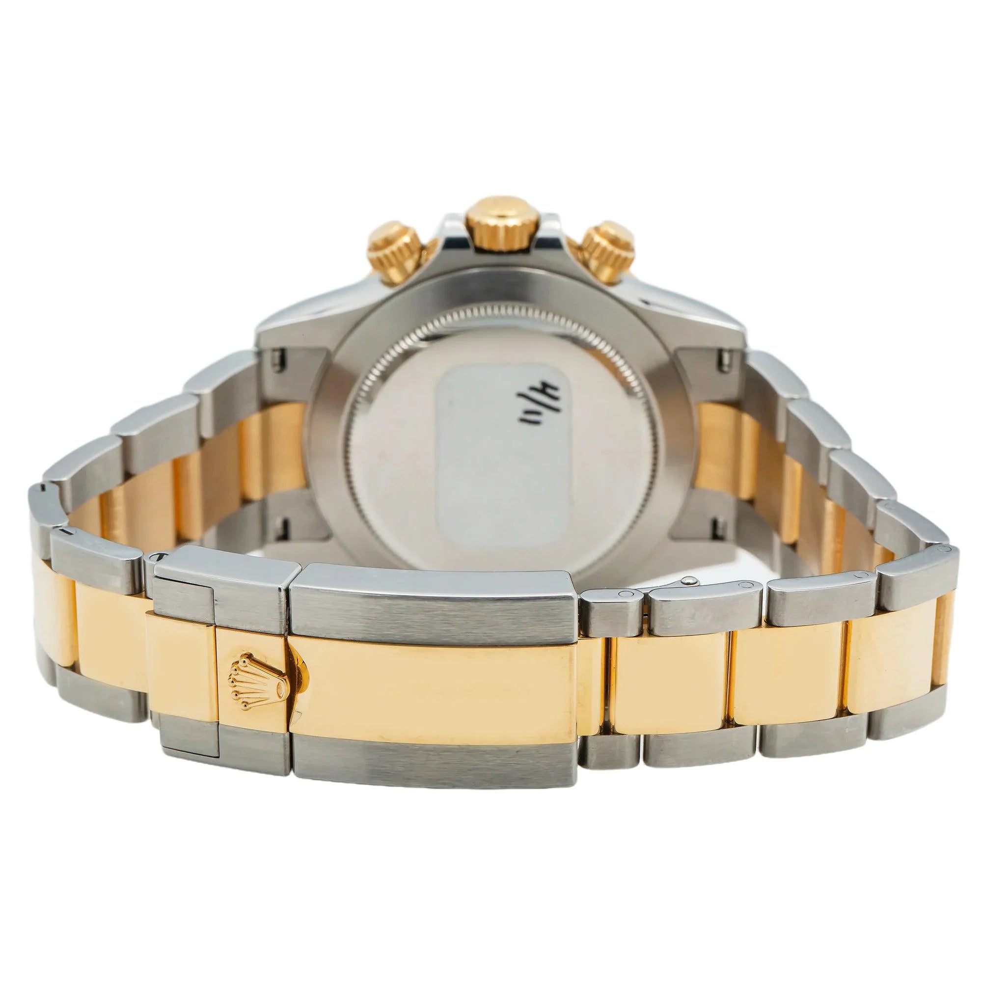 Rolex Cosmograph Daytona 40mm 116523 White Dial, Two-Tone Yellow Gold Oyster Bracelet