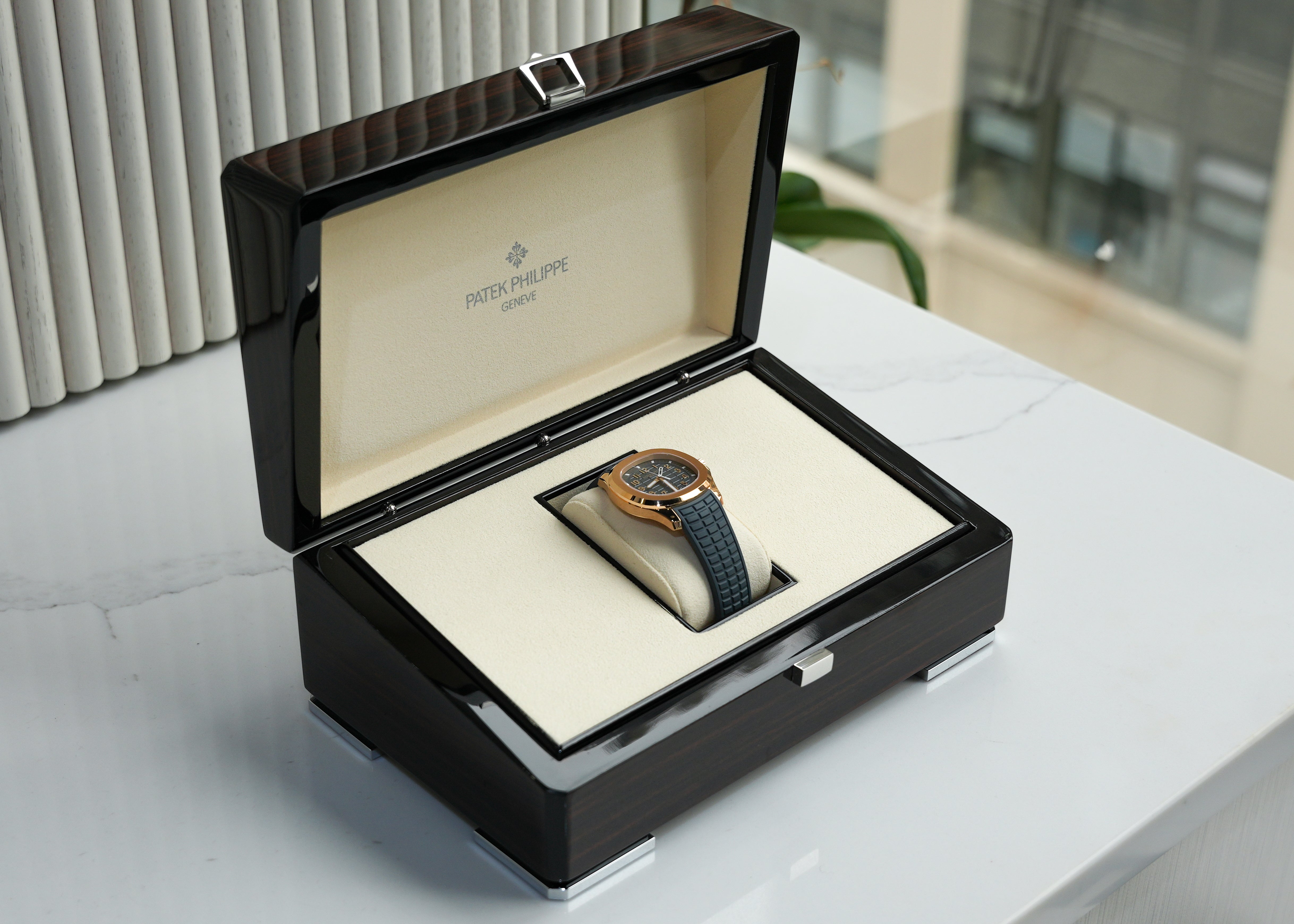 Patek Philippe Aquanaut Luce 5269R-001 – Rose Gold Quartz Watch