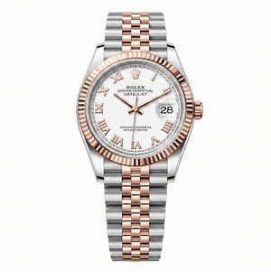 Pre-Owned Rolex Datejust 36 126231 White Roman Dial Jubilee Bracelet