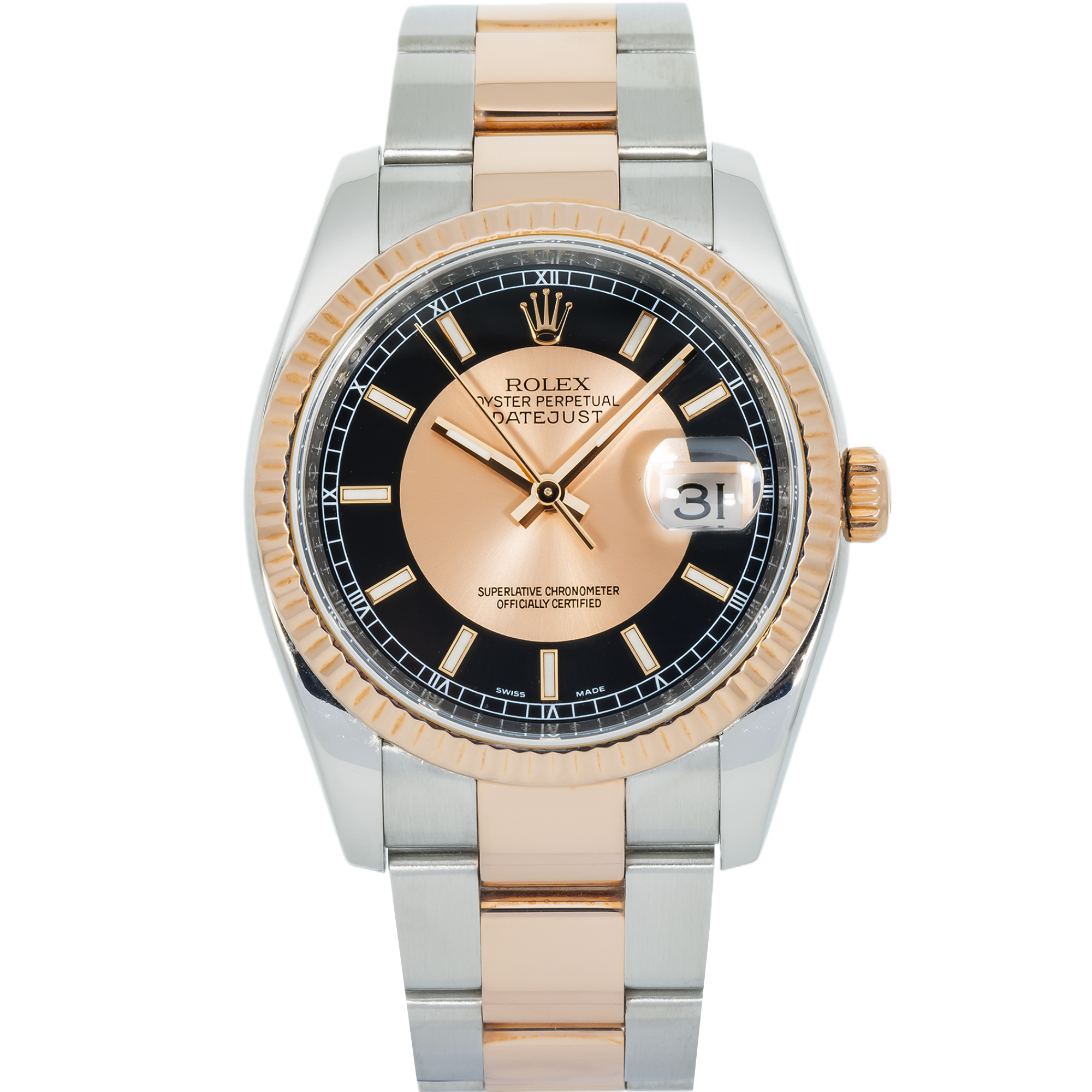 Rolex Datejust 116231 – 36mm Two-Tone Rose Gold & Stainless Steel